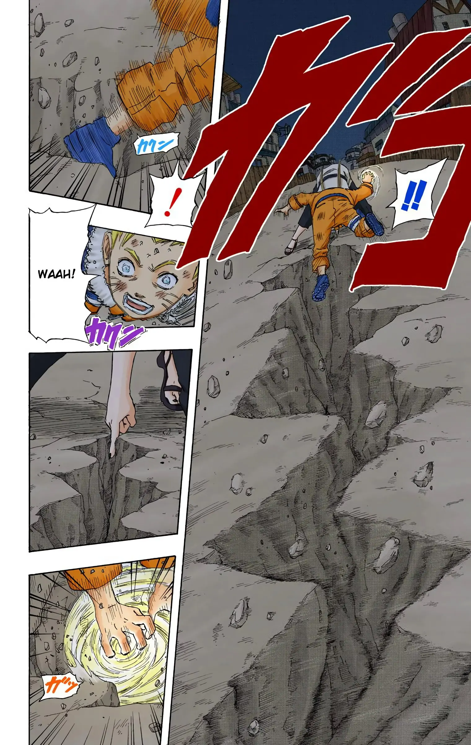 Naruto Colored Manga Online, chapter 159, page 3