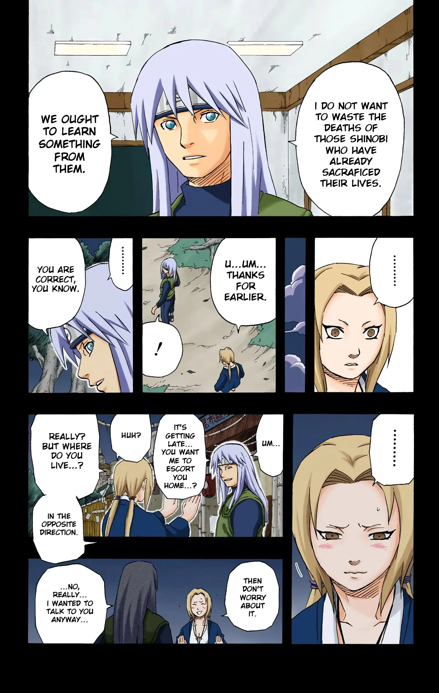 Naruto Colored Manga Online, chapter 160, page 13