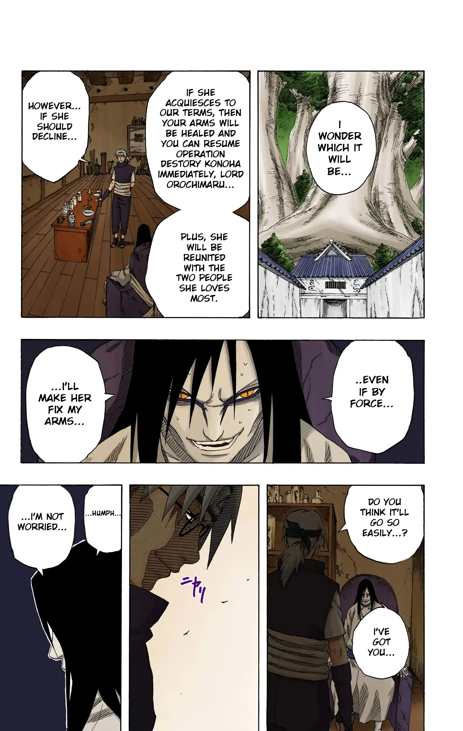 Naruto Colored Manga Online, chapter 161, page 9