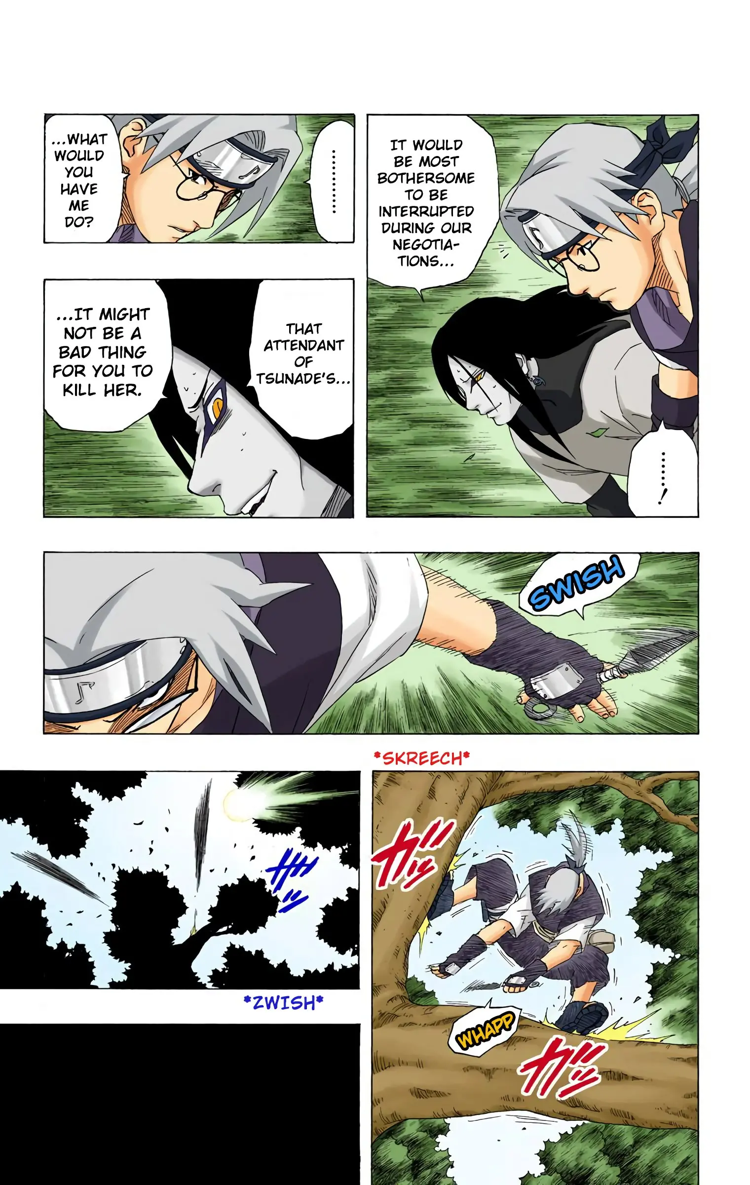 Naruto Colored Manga Online, chapter 162, page 8