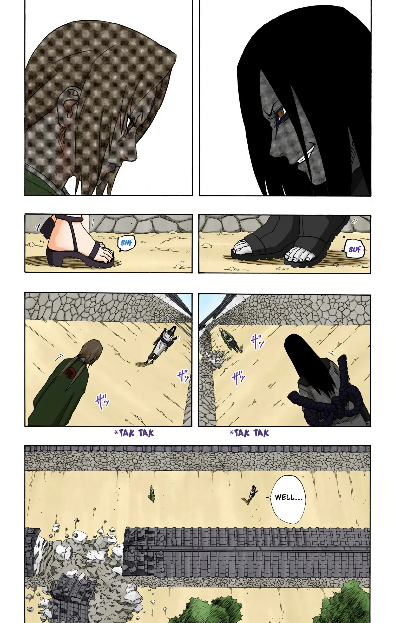 Naruto Colored Manga Online, chapter 163, page 7