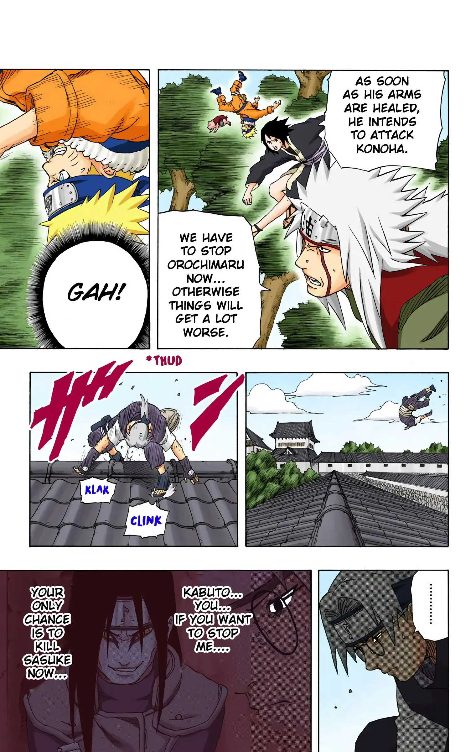 Naruto Colored Manga Online, chapter 163, page 8