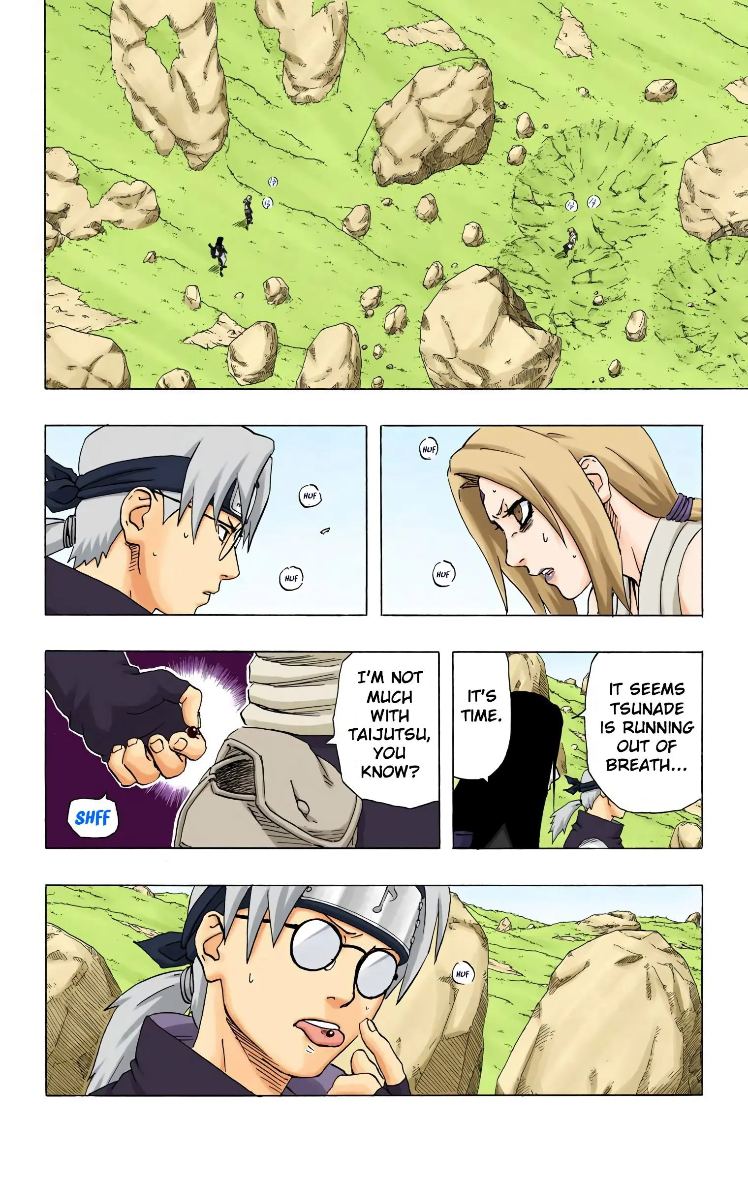 Naruto Colored Manga Online, chapter 164, page 6