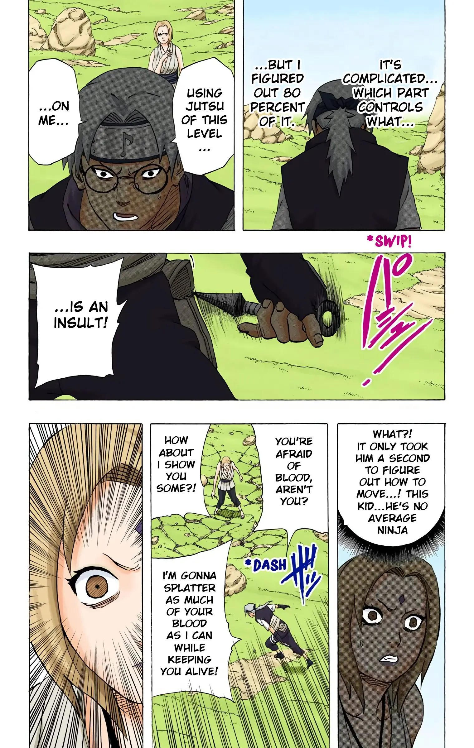 Naruto Colored Manga Online, chapter 164, page 17