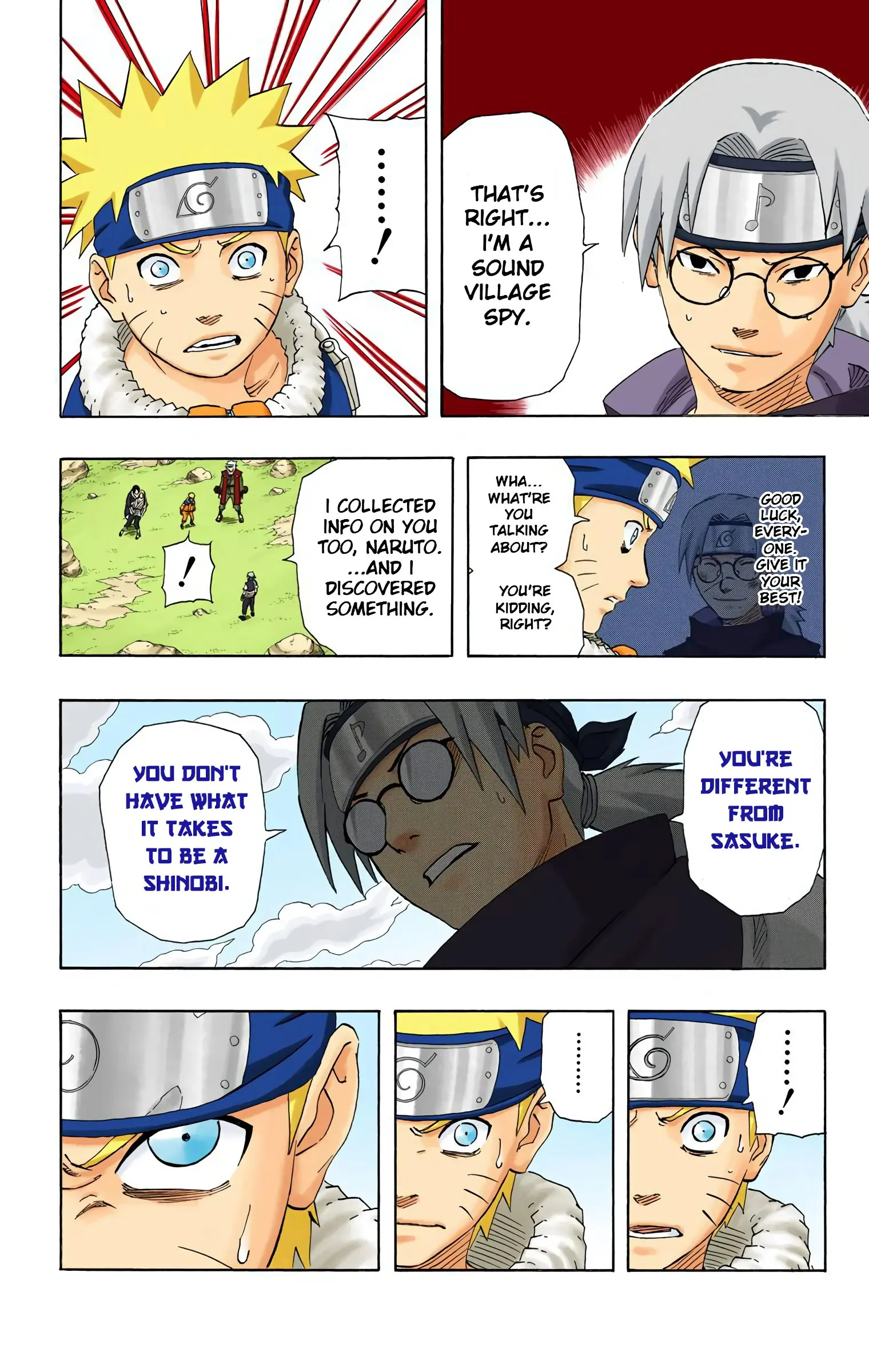 Naruto Colored Manga Online, chapter 165, page 6