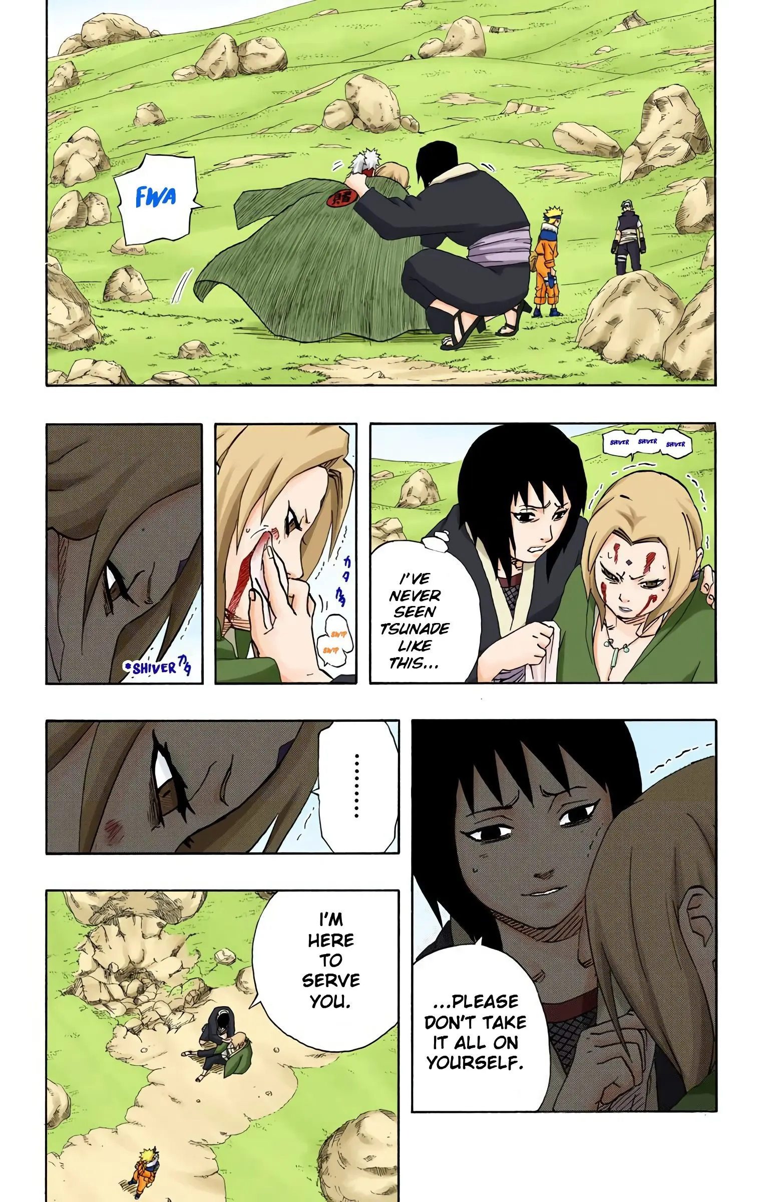 Naruto Colored Manga Online, chapter 165, page 7