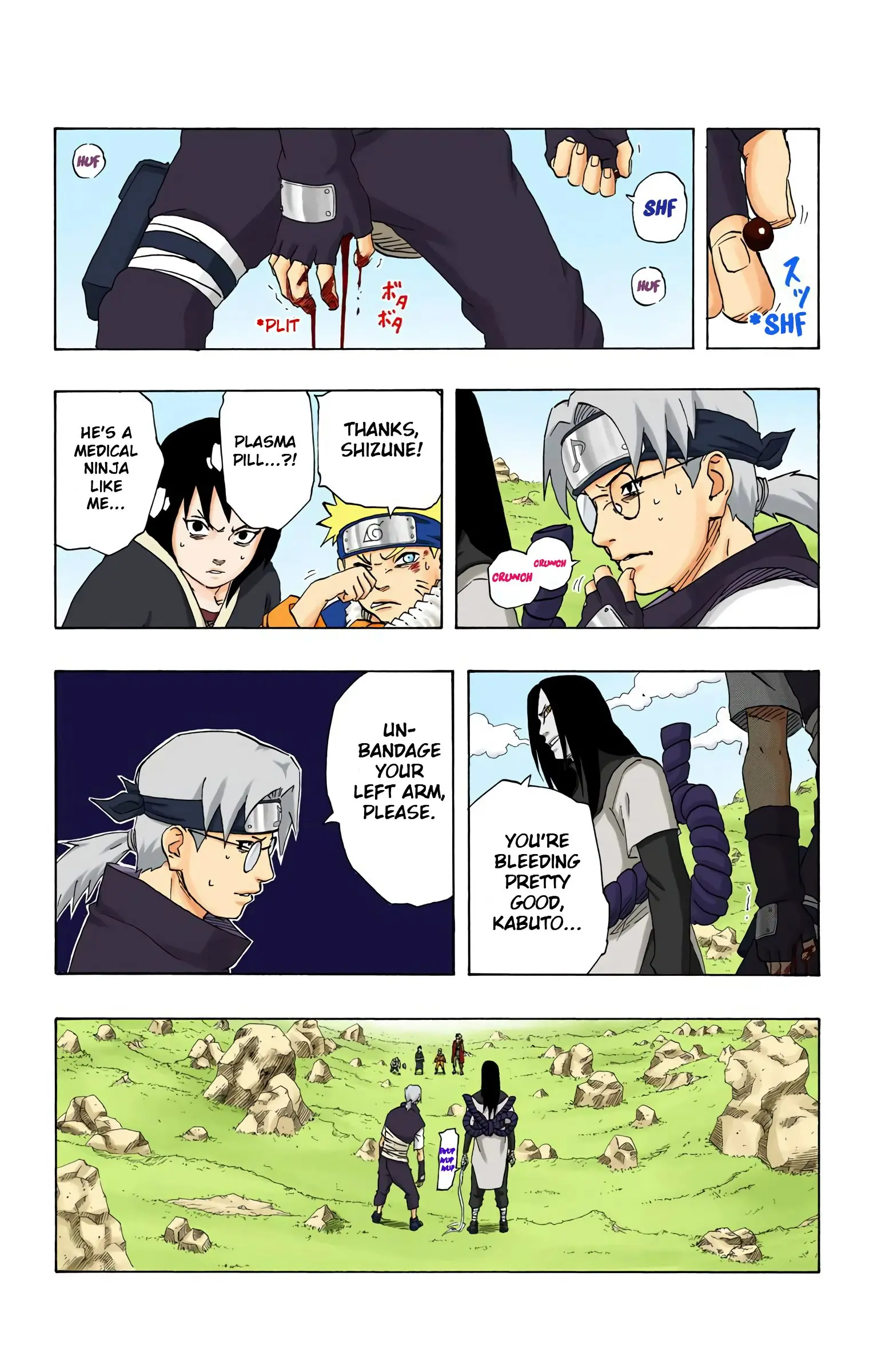 Naruto Colored Manga Online, chapter 165, page 13