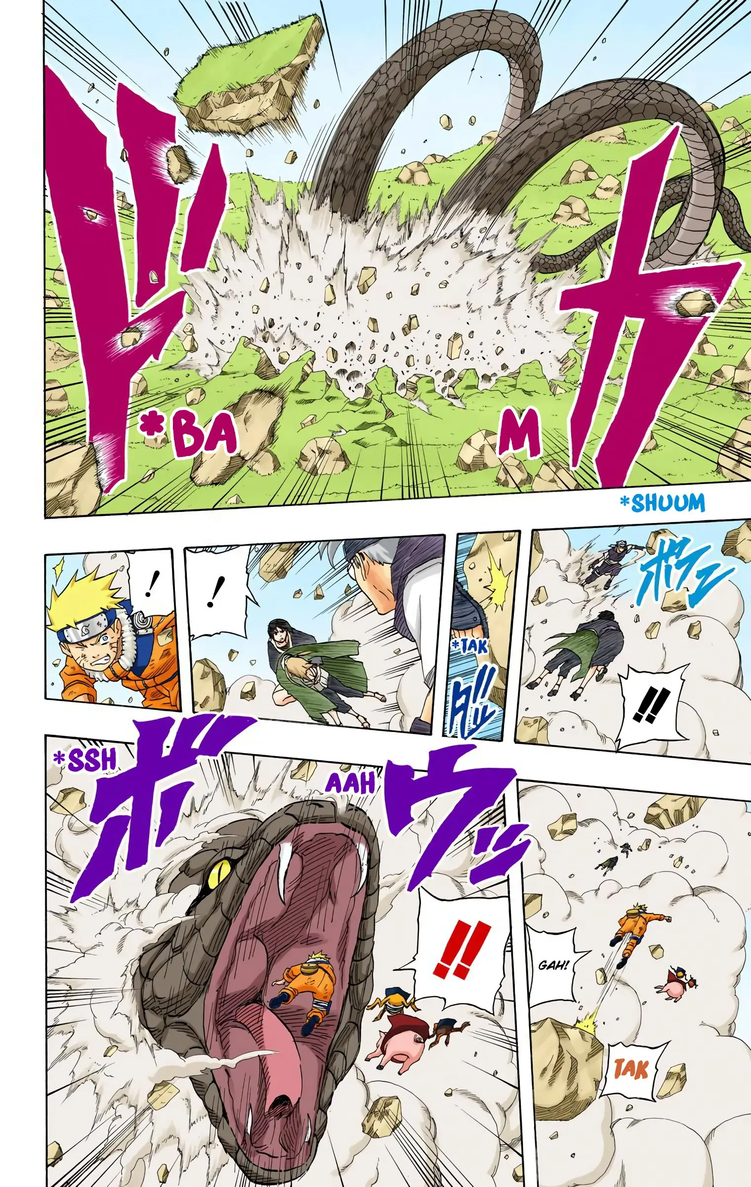 Naruto Colored Manga Online, chapter 166, page 6