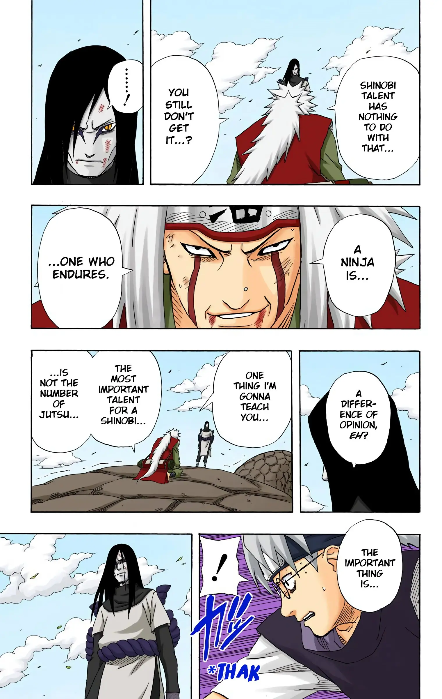 Naruto Colored Manga Online, chapter 166, page 17