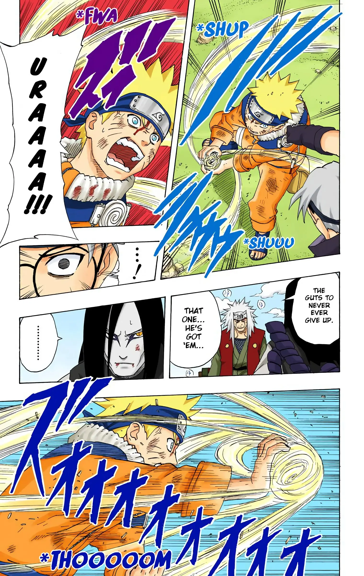 Naruto Colored Manga Online, chapter 167, page 3