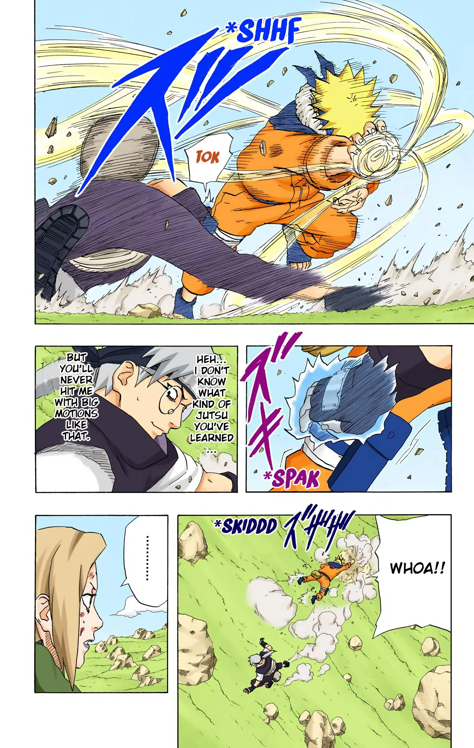 Naruto Colored Manga Online, chapter 167, page 4