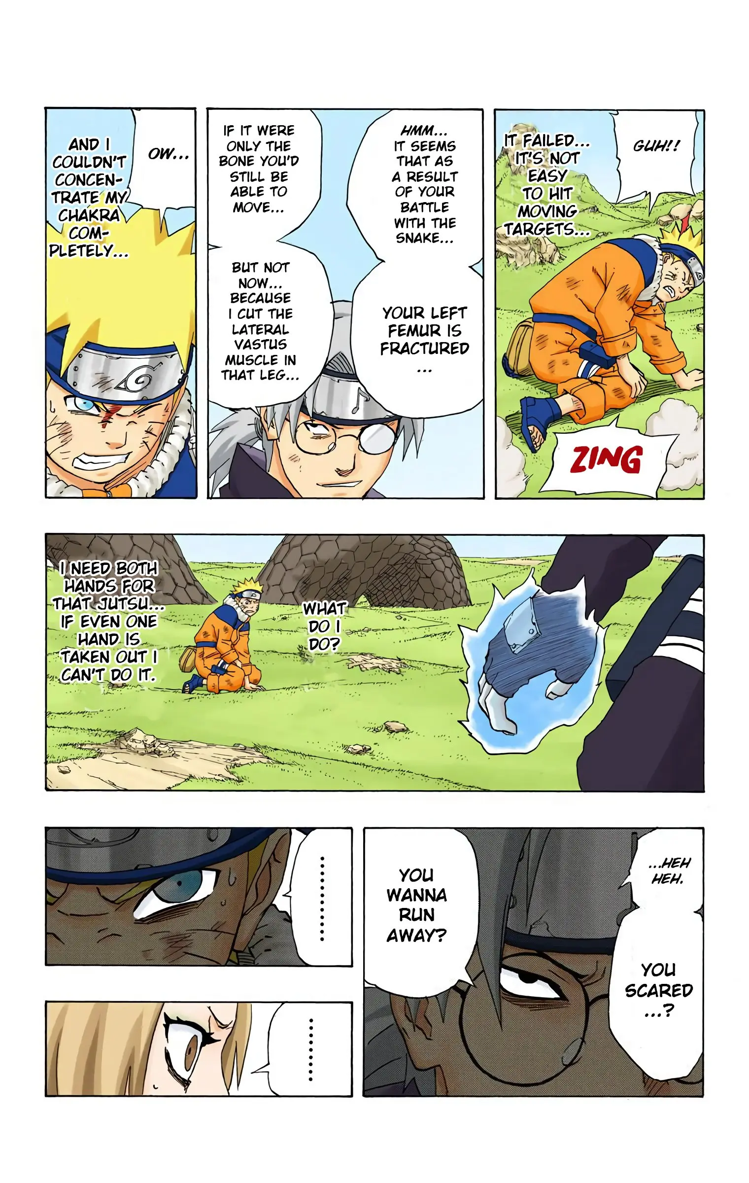 Naruto Colored Manga Online, chapter 167, page 5