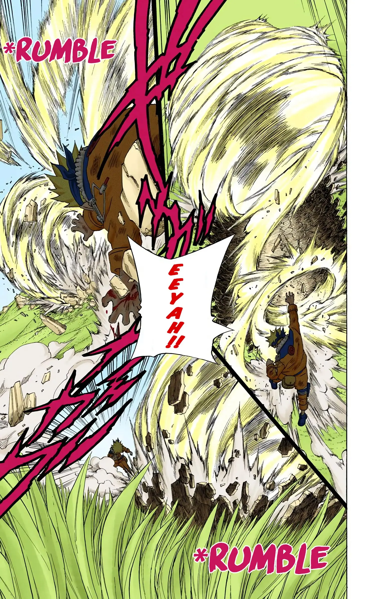 Naruto Colored Manga Online, chapter 168, page 3