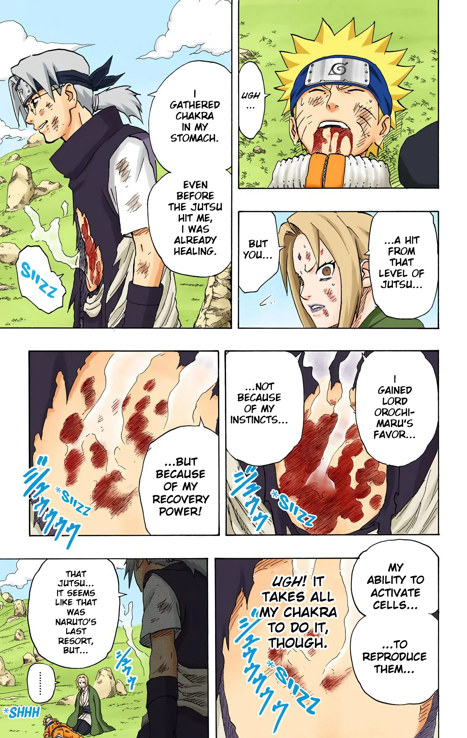 Naruto Colored Manga Online, chapter 168, page 7