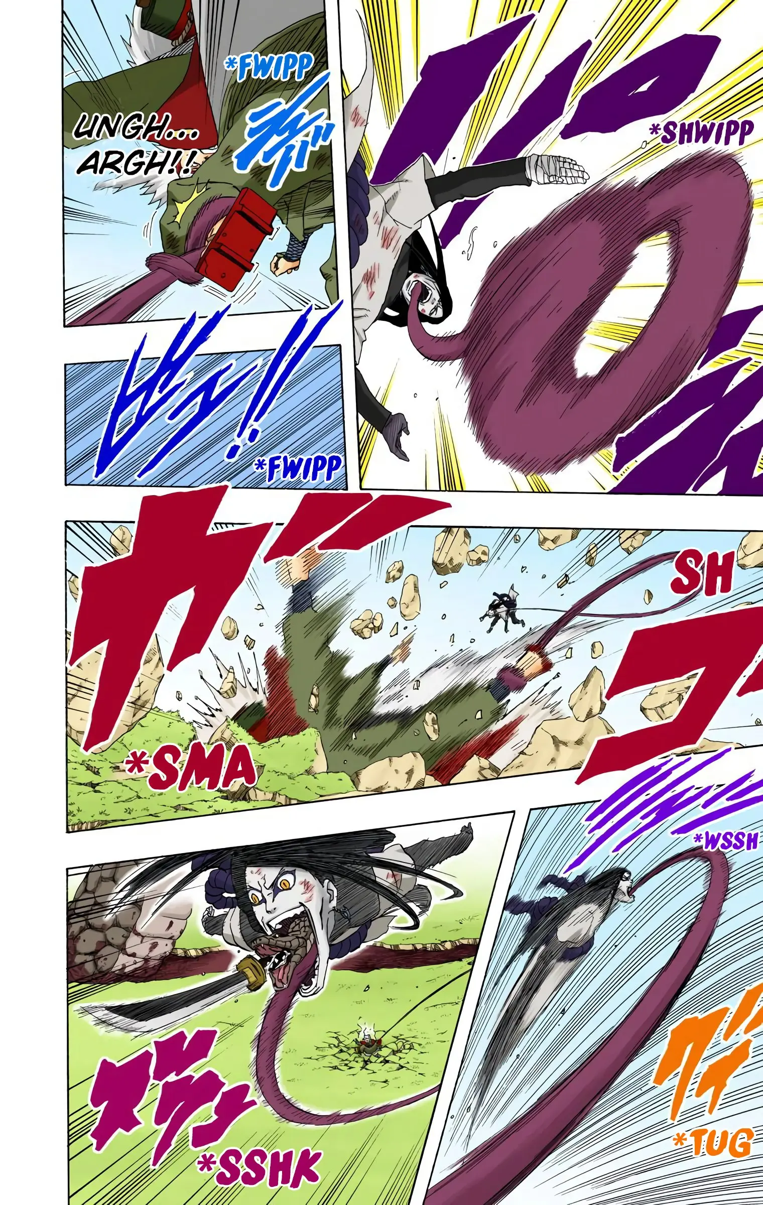Naruto Colored Manga Online, chapter 168, page 18