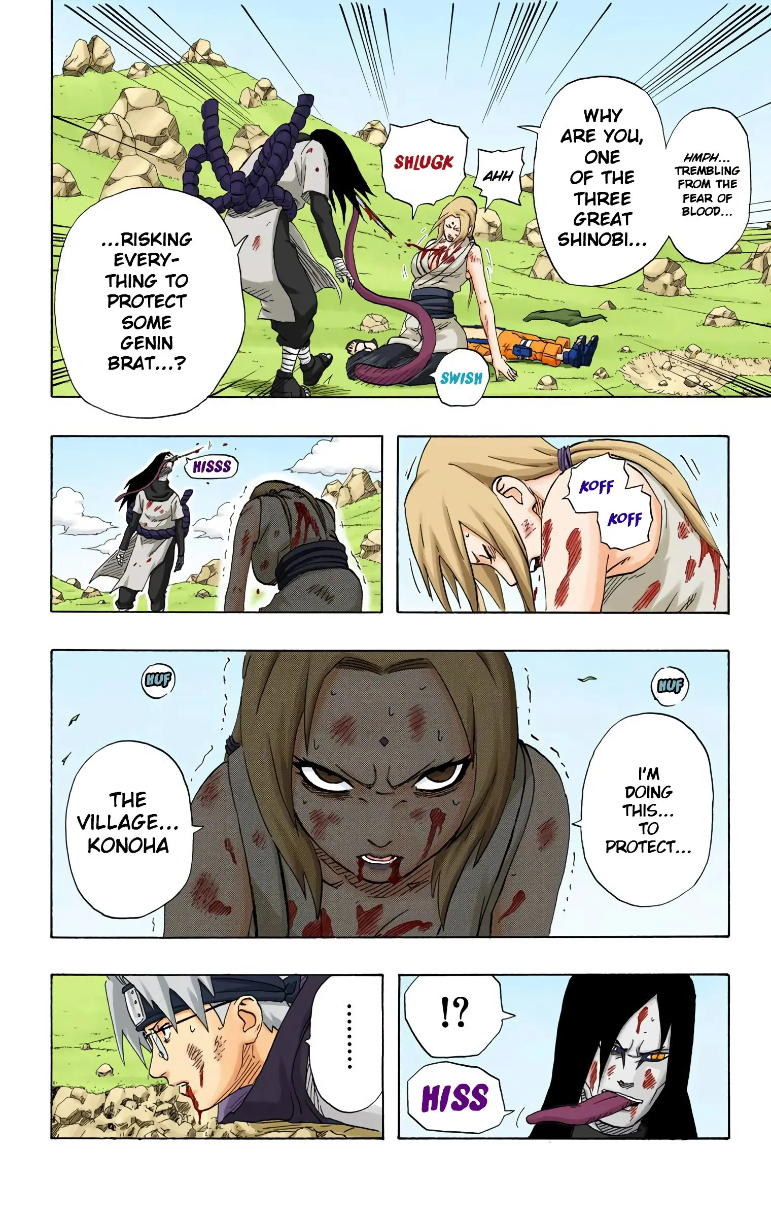 Naruto Colored Manga Online, chapter 169, page 4