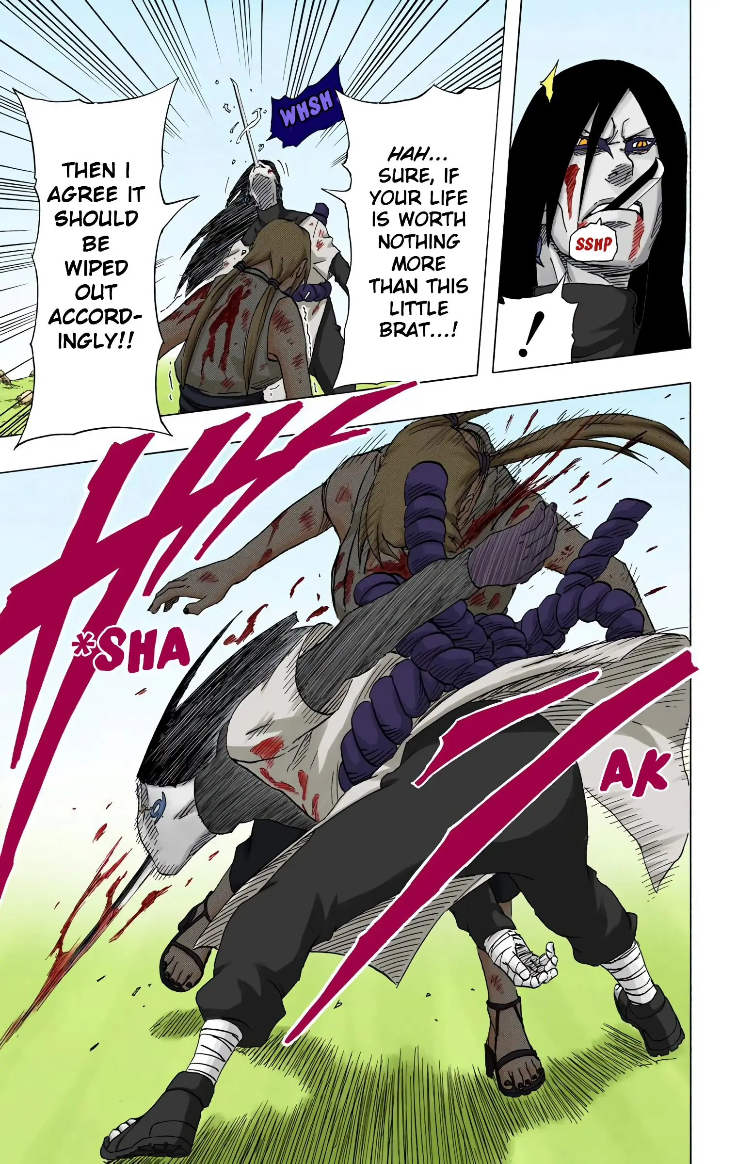 Naruto Colored Manga Online, chapter 169, page 9