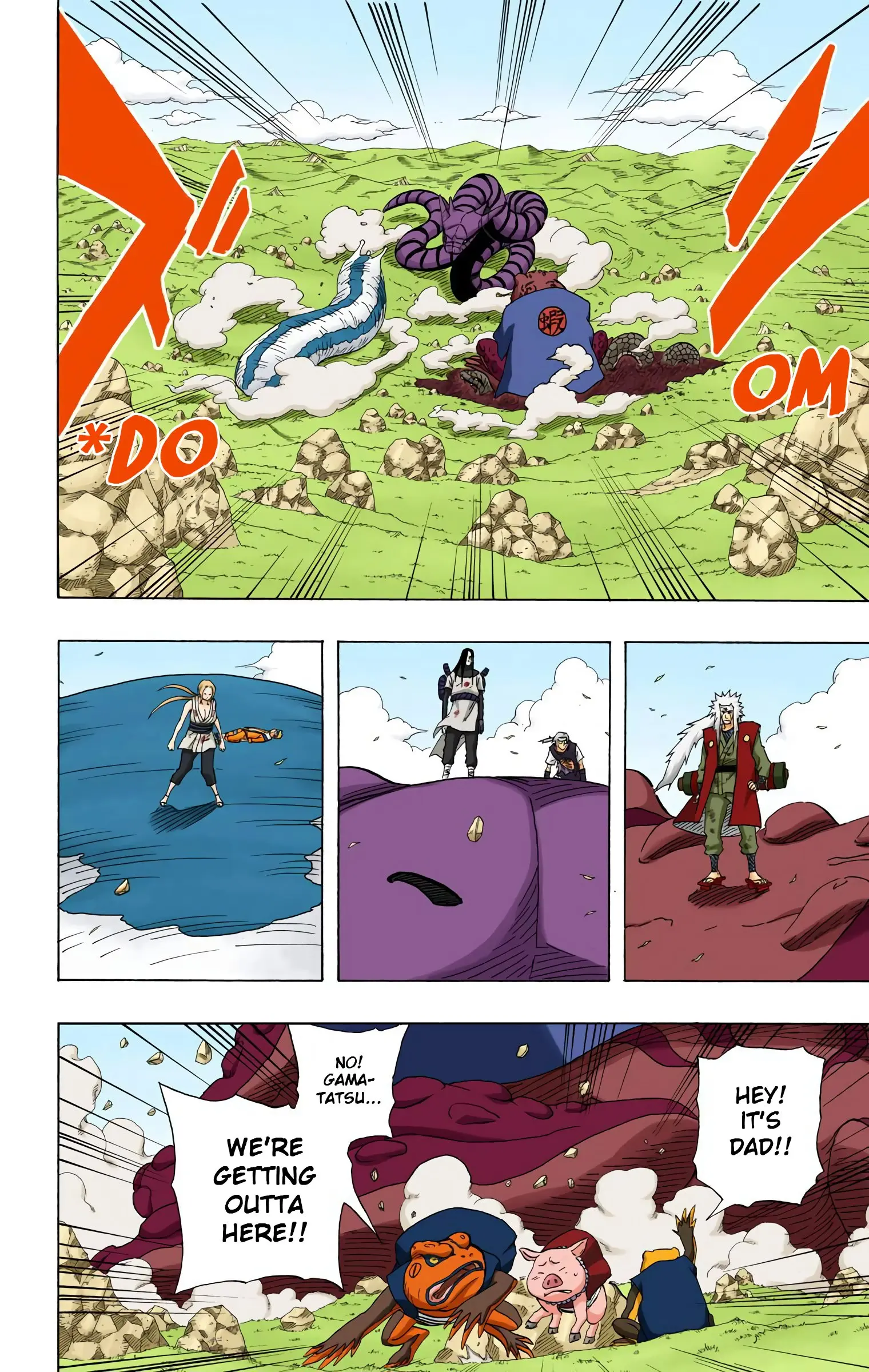 Naruto Colored Manga Online, chapter 170, page 2