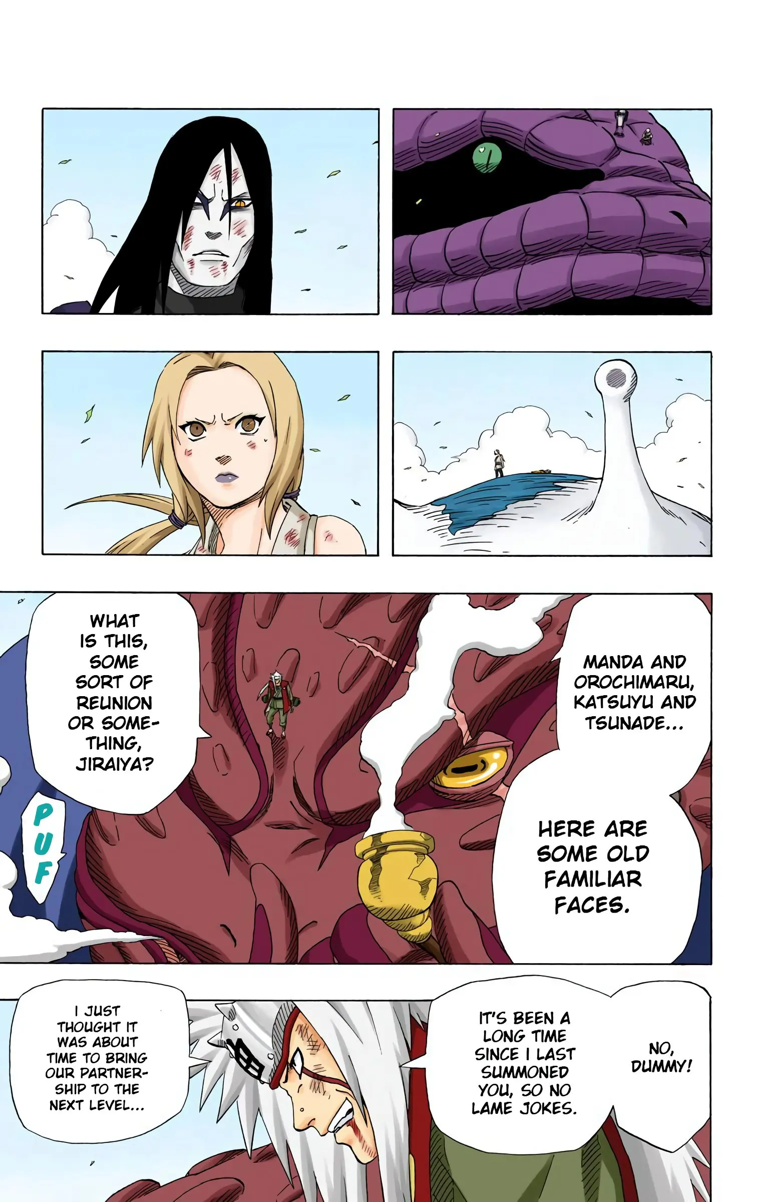 Naruto Colored Manga Online, chapter 170, page 3