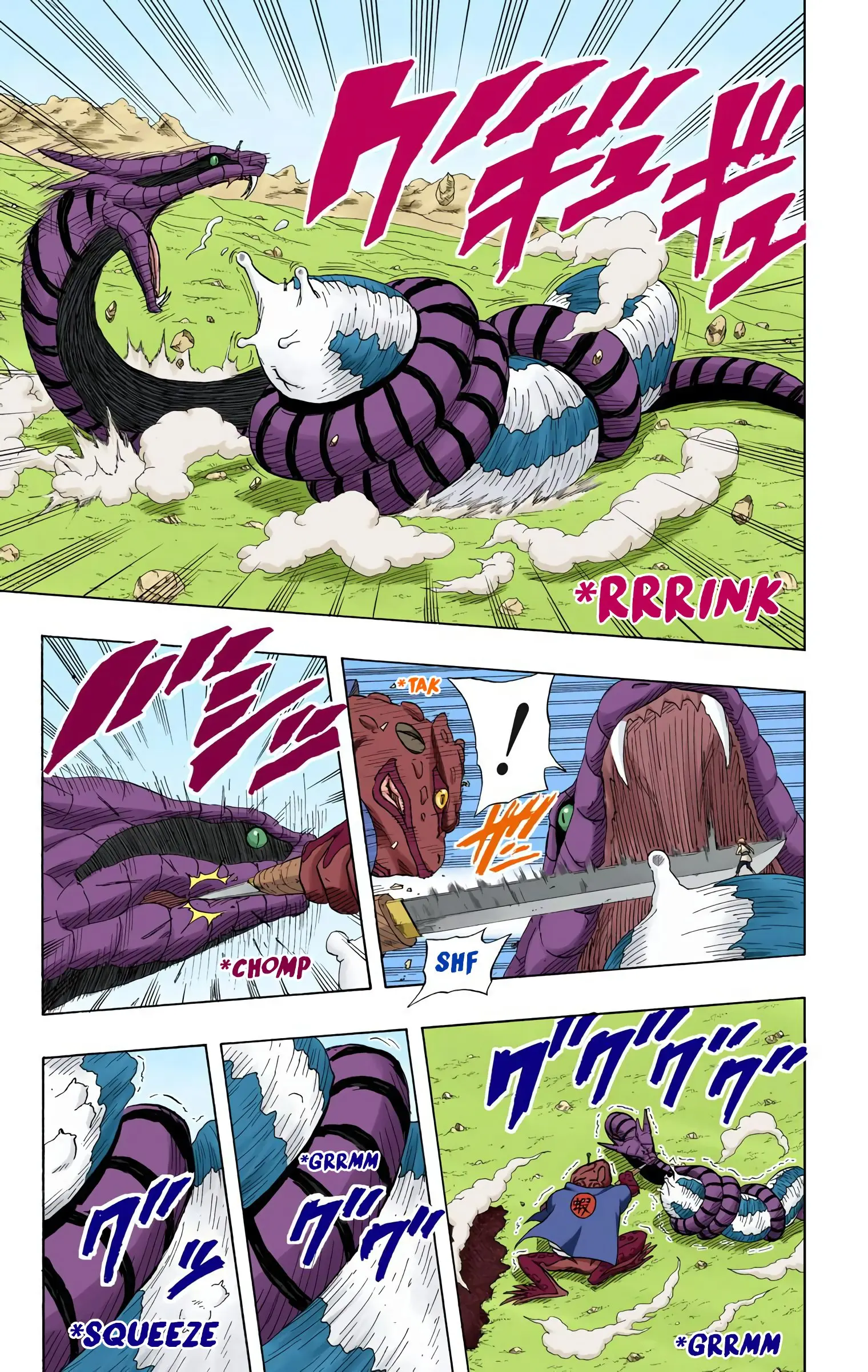 Naruto Colored Manga Online, chapter 170, page 11
