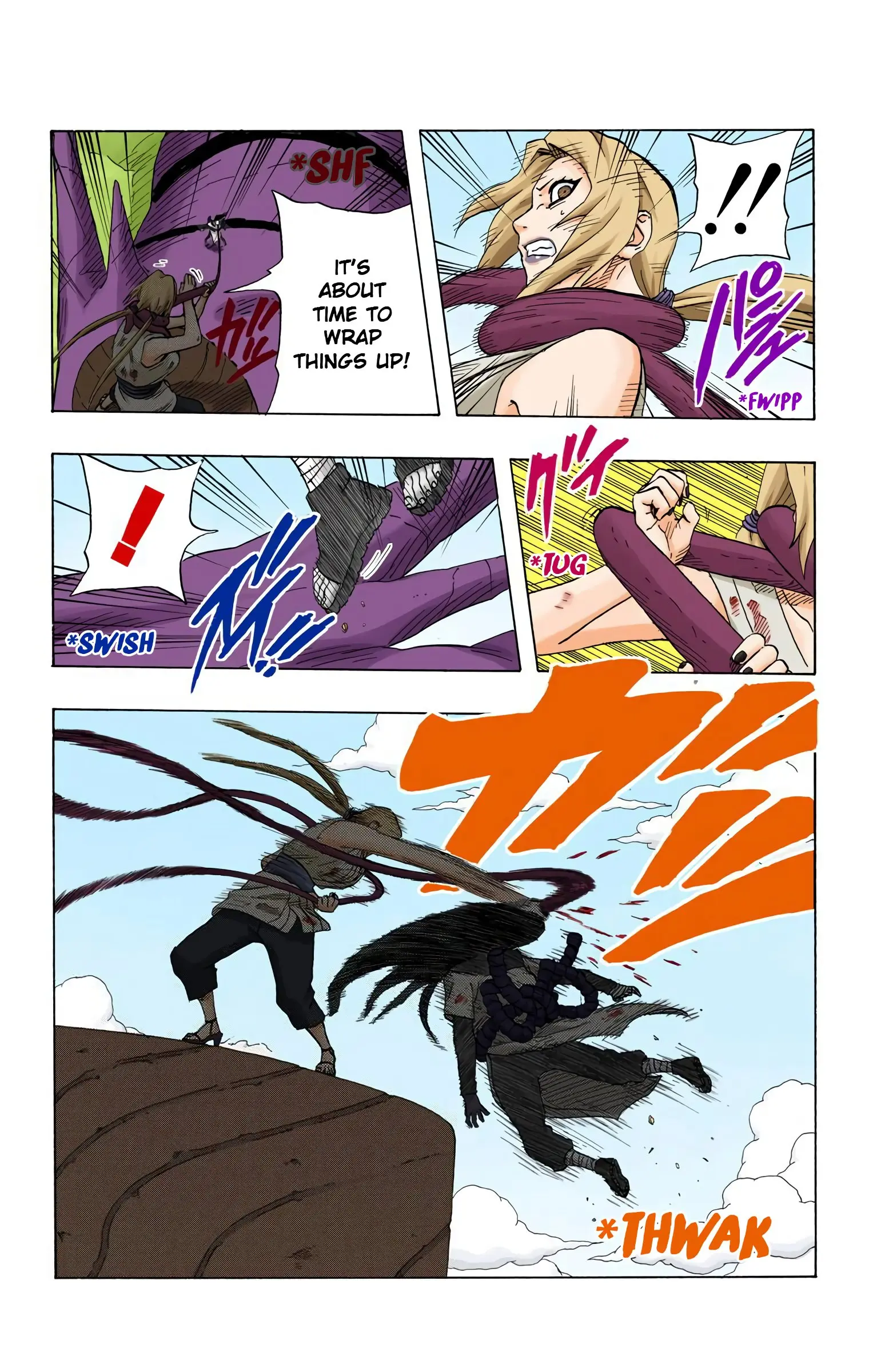 Naruto Colored Manga Online, chapter 171, page 1