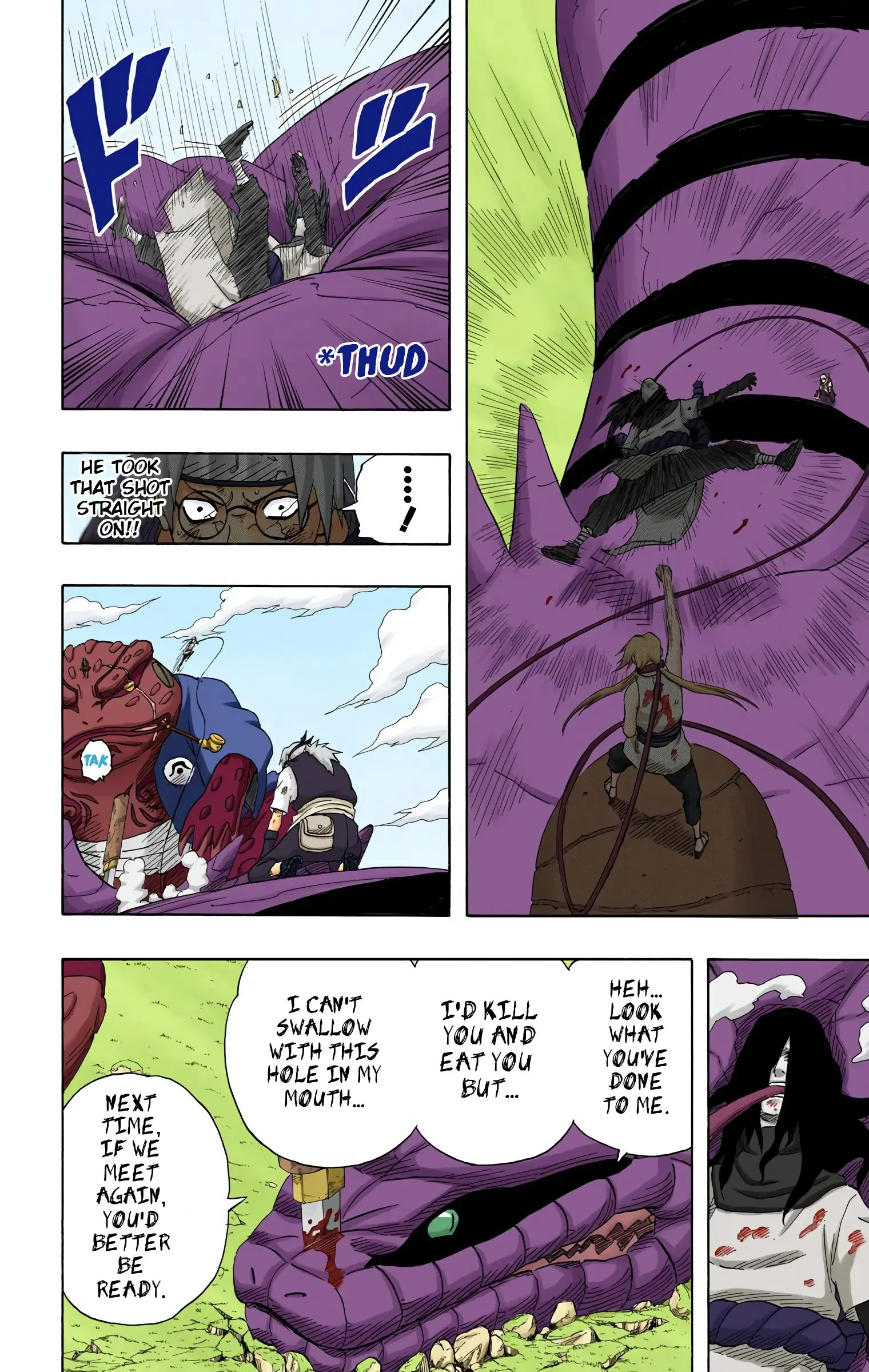 Naruto Colored Manga Online, chapter 171, page 3