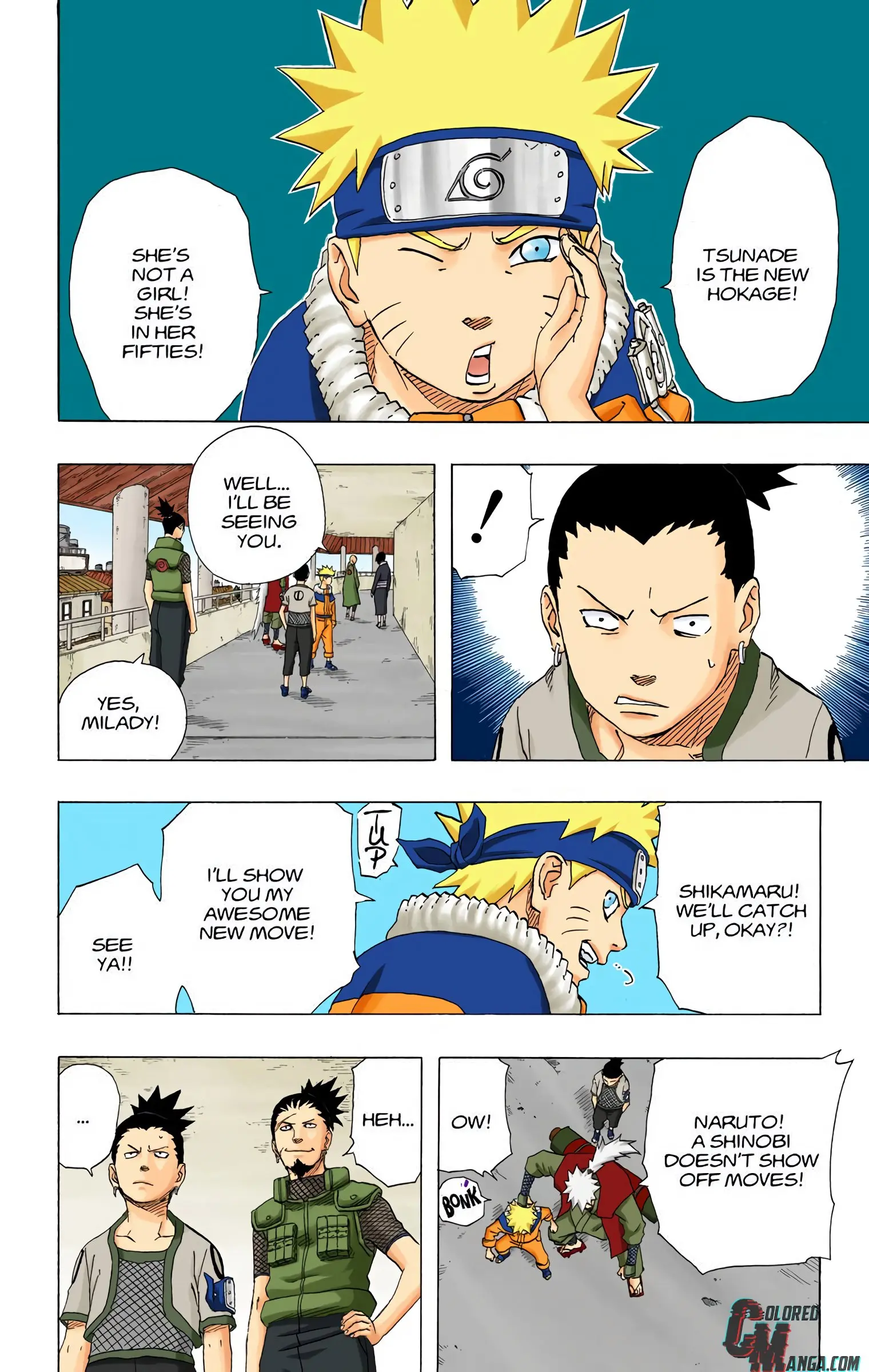 Naruto Colored Manga Online, chapter 172, page 12