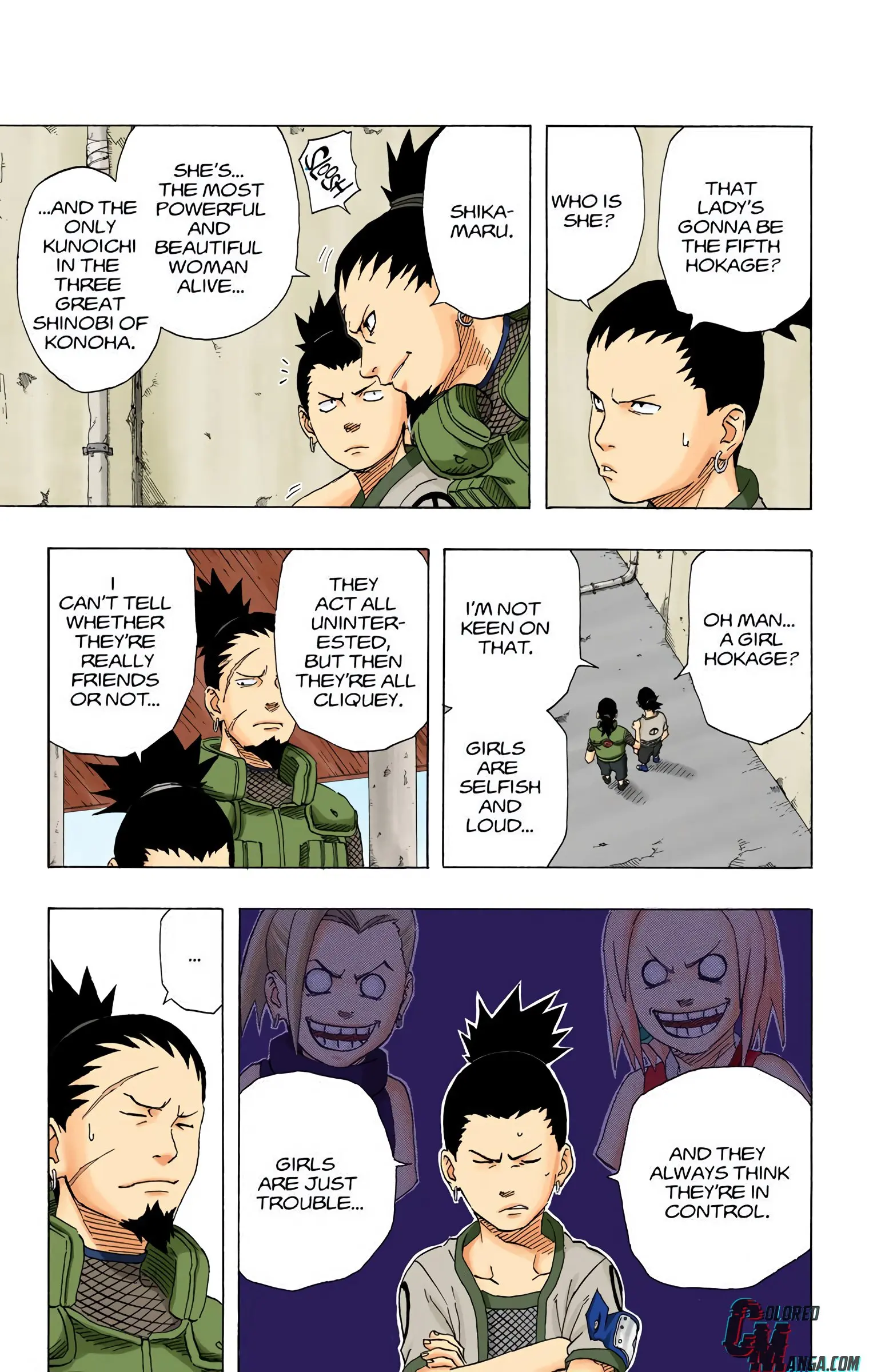 Naruto Colored Manga Online, chapter 172, page 13