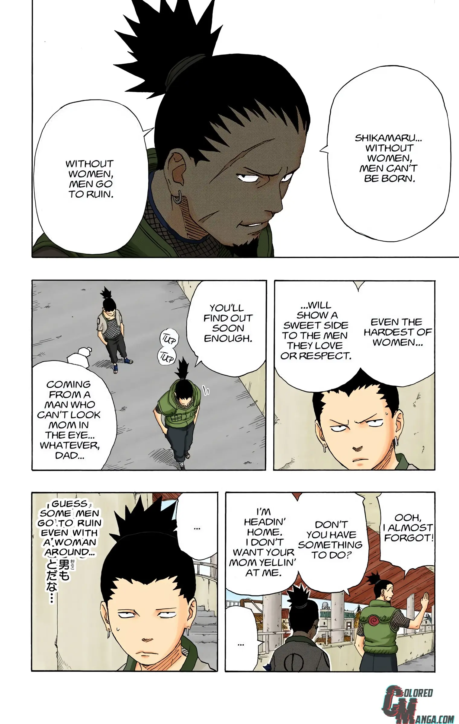 Naruto Colored Manga Online, chapter 172, page 14