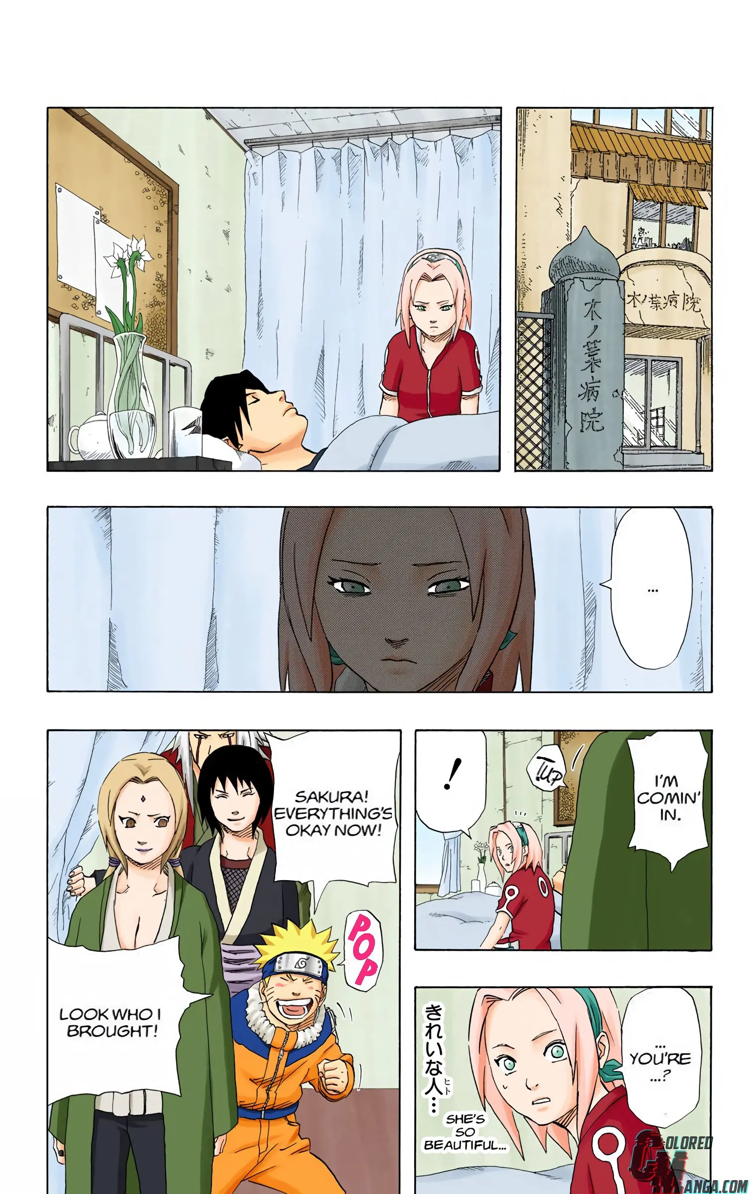 Naruto Colored Manga Online, chapter 172, page 19