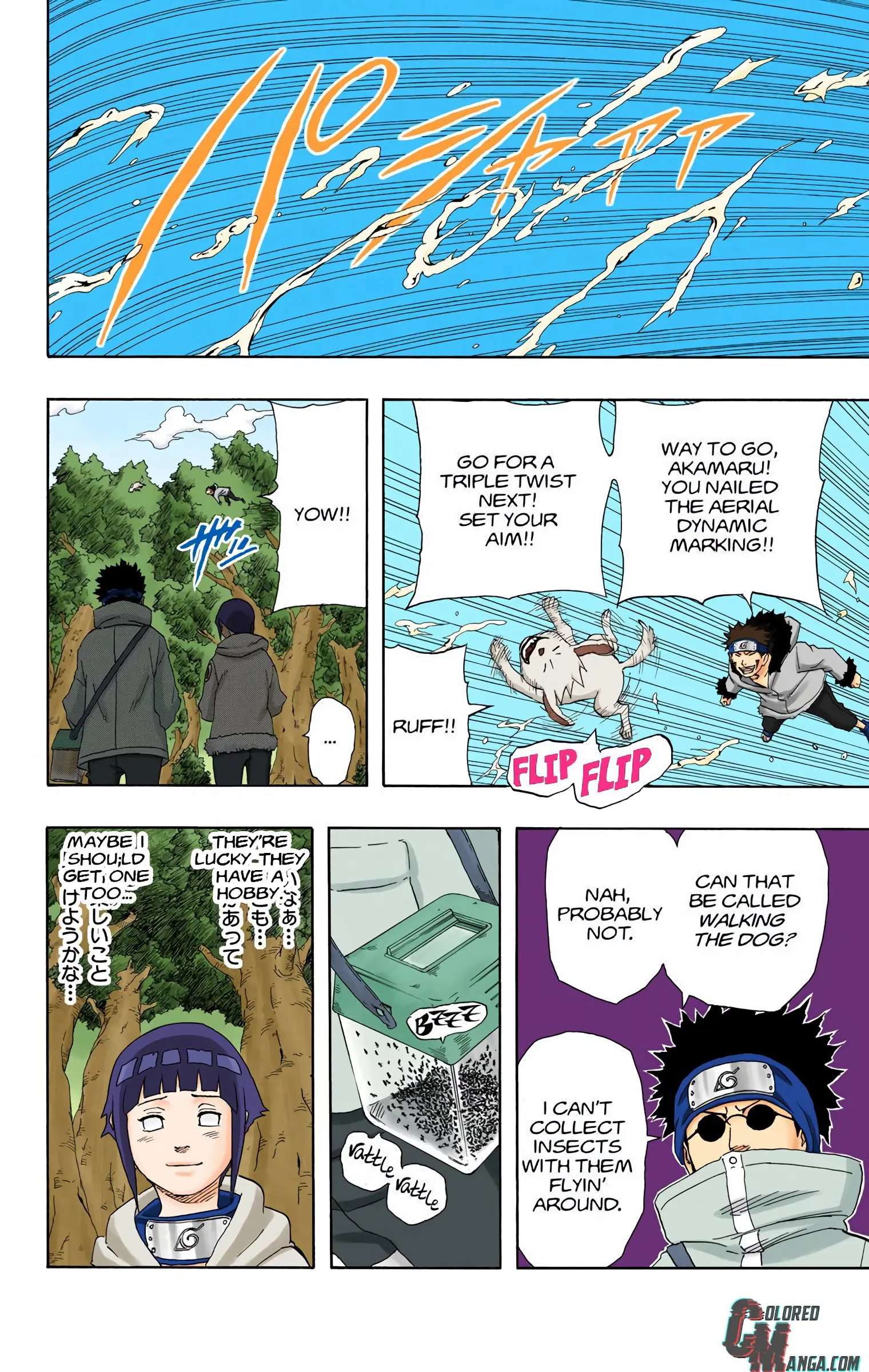 Naruto Colored Manga Online, chapter 172, page 22