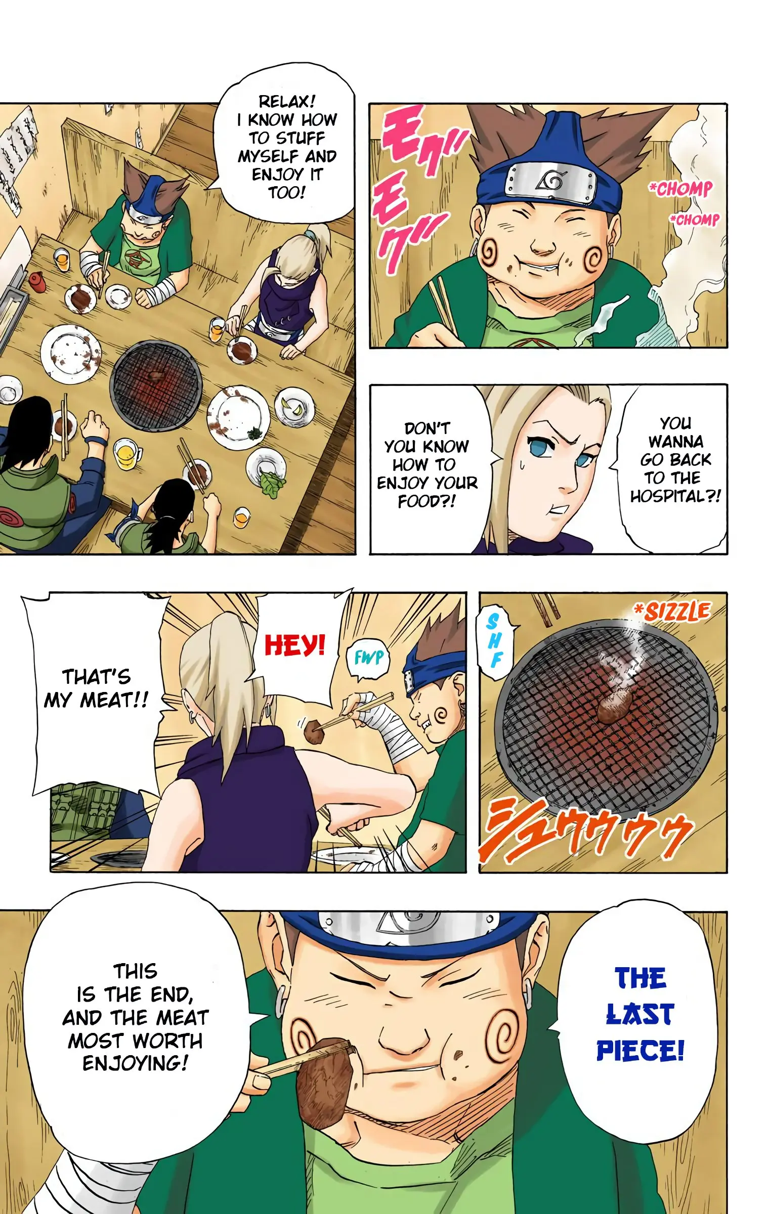 Naruto Colored Manga Online, chapter 173, page 9