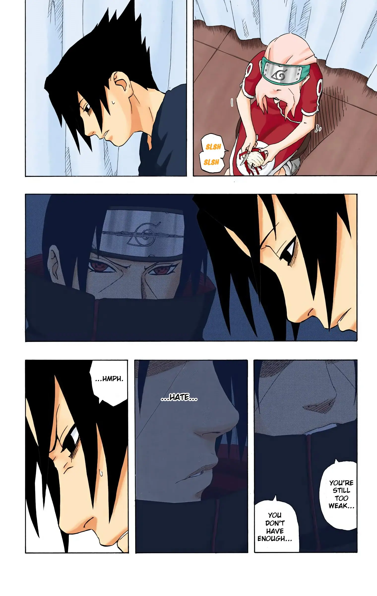 Naruto Colored Manga Online, chapter 173, page 14