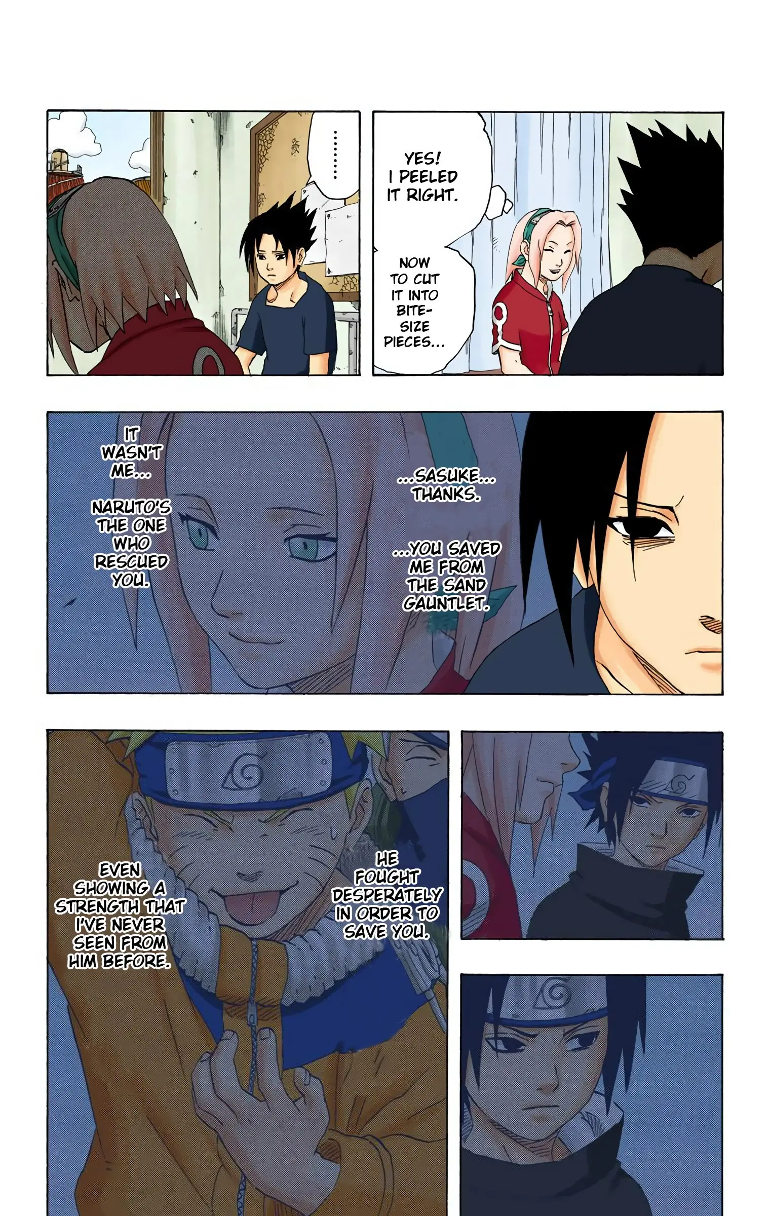Naruto Colored Manga Online, chapter 173, page 15