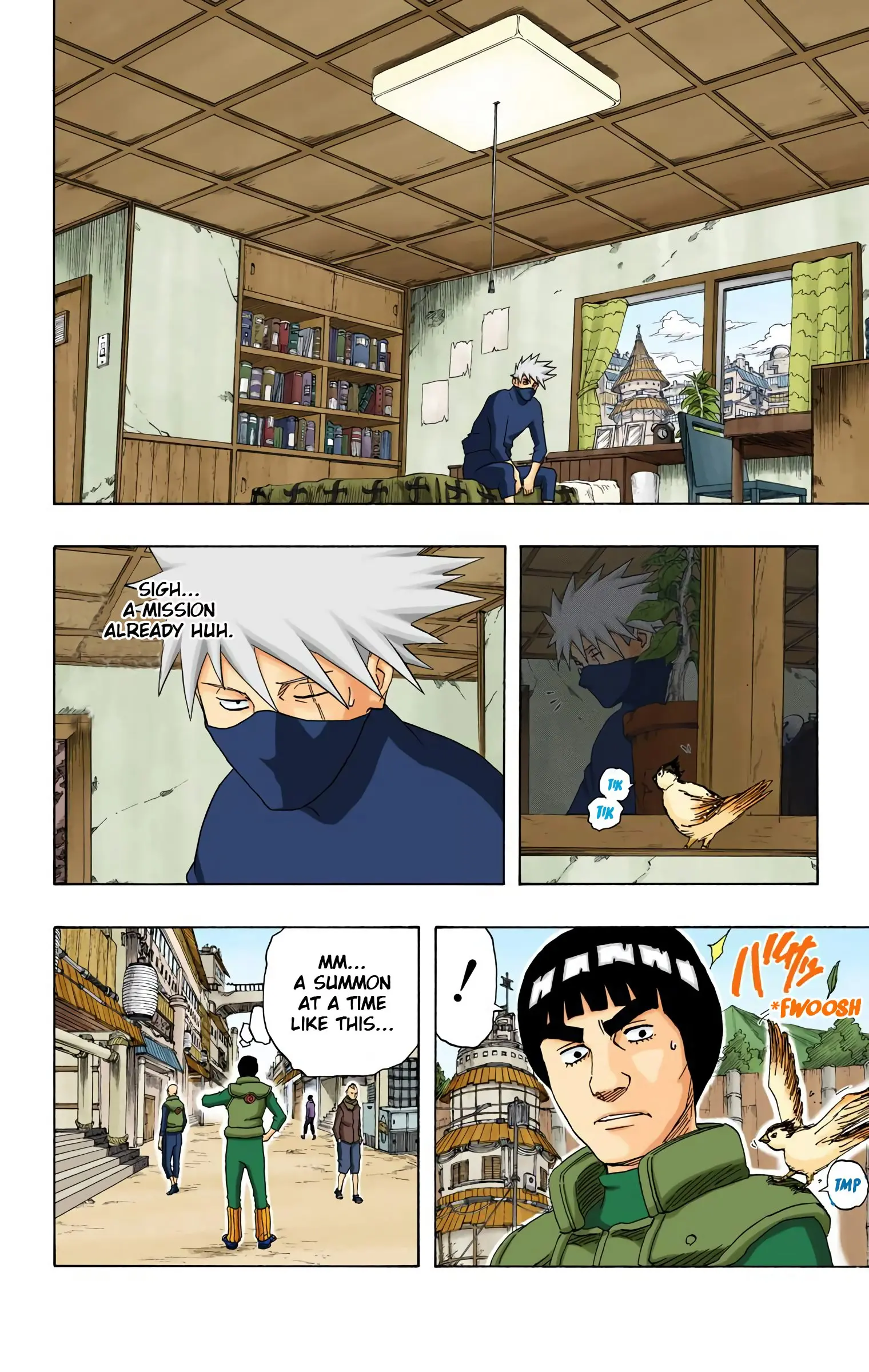 Naruto Colored Manga Online, chapter 174, page 2
