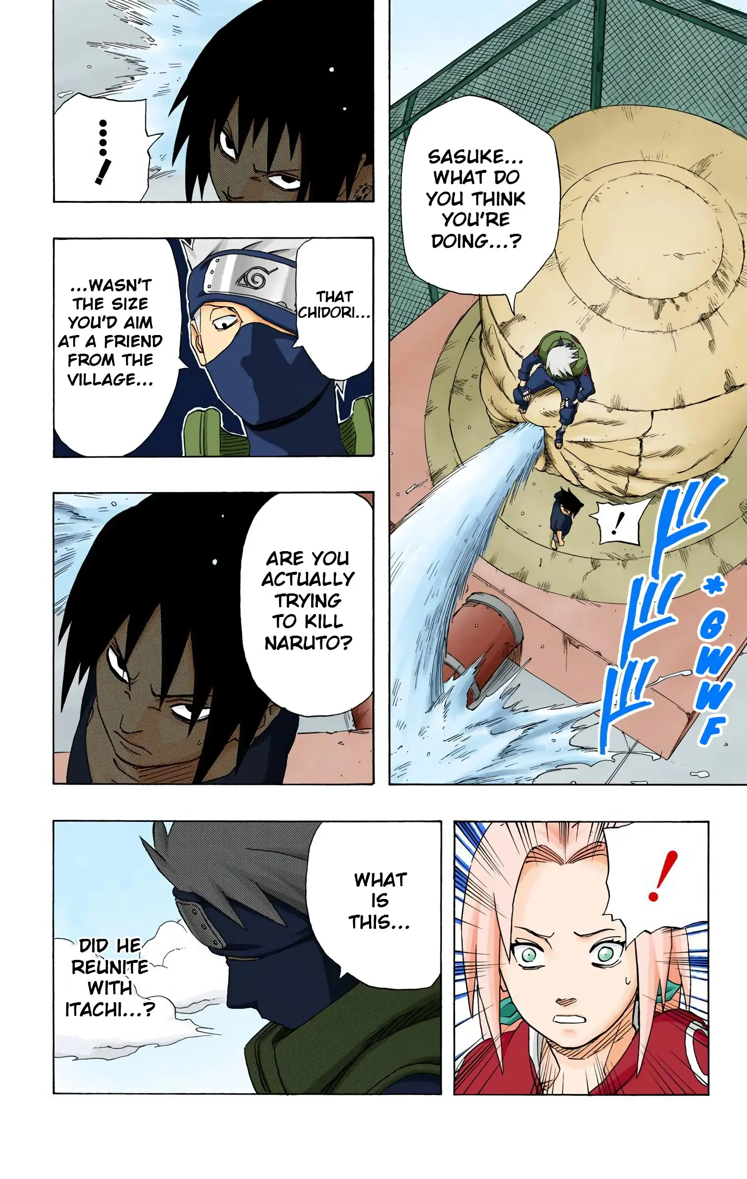 Naruto Colored Manga Online, chapter 176, page 8