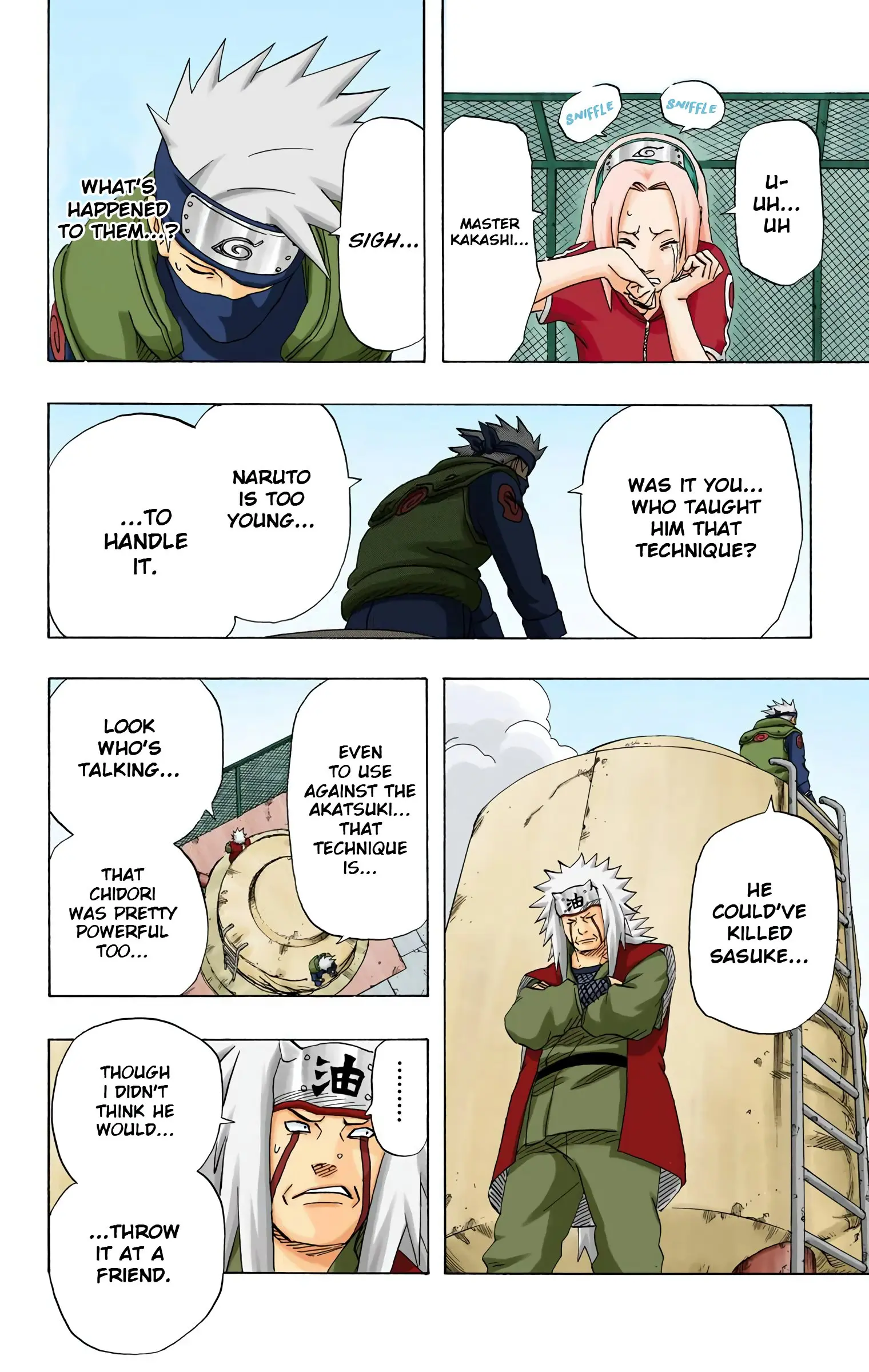 Naruto Colored Manga Online, chapter 176, page 12