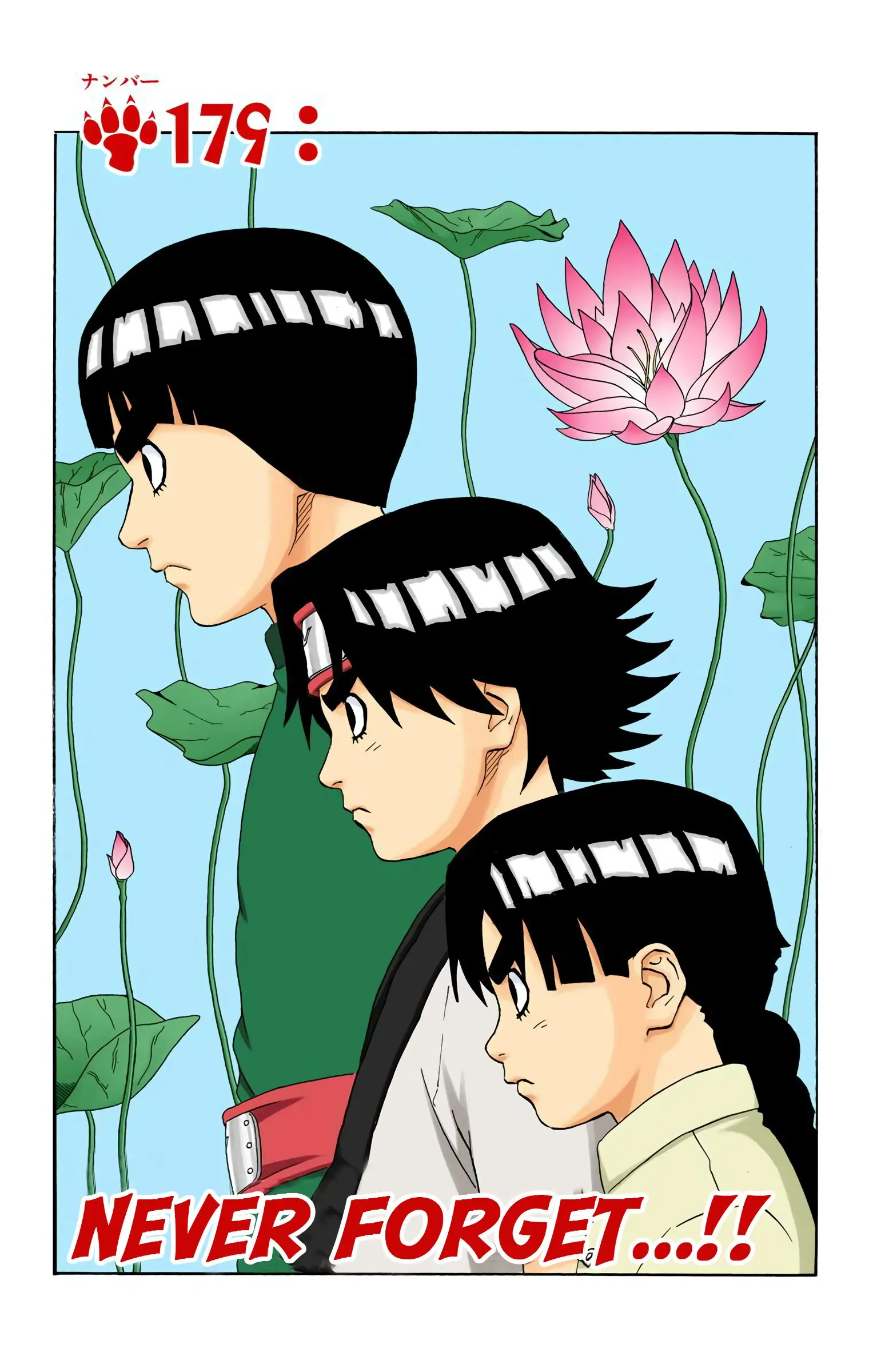 Naruto Colored Manga Online, chapter 179, page 1