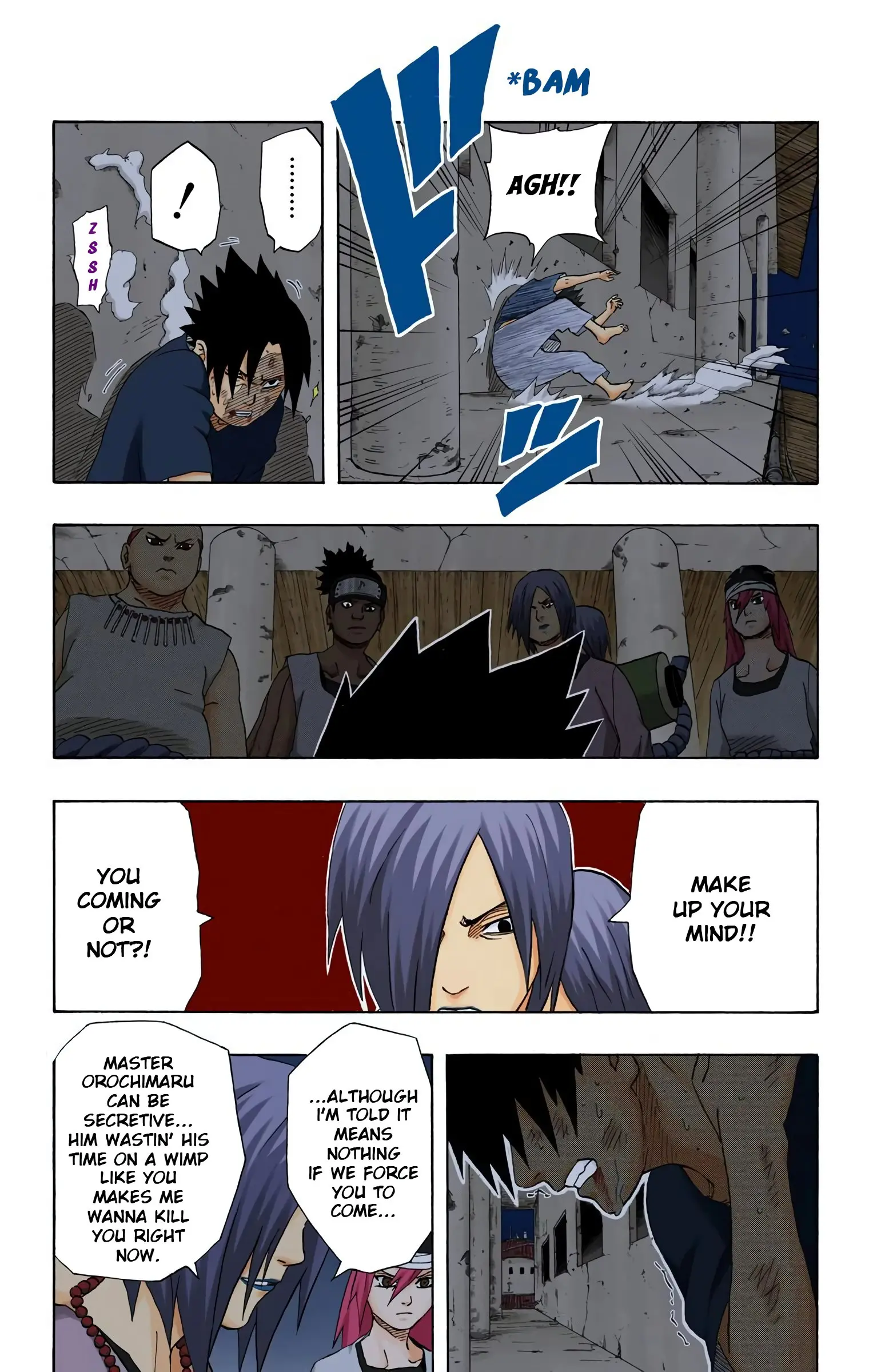 Naruto Colored Manga Online, chapter 179, page 3