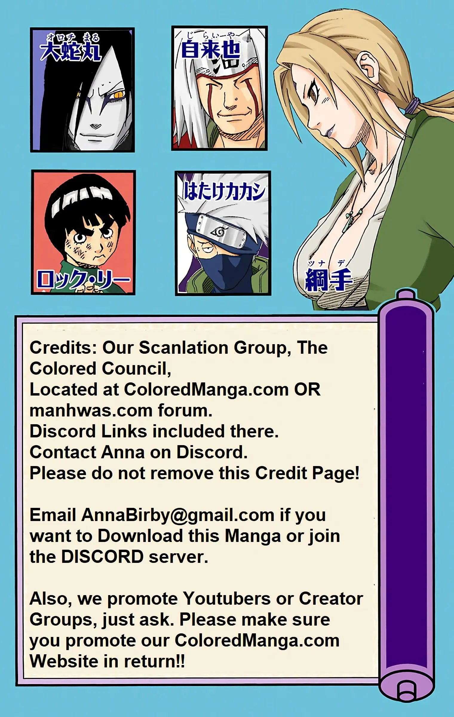 Naruto Colored Manga Online, chapter 181, page 5