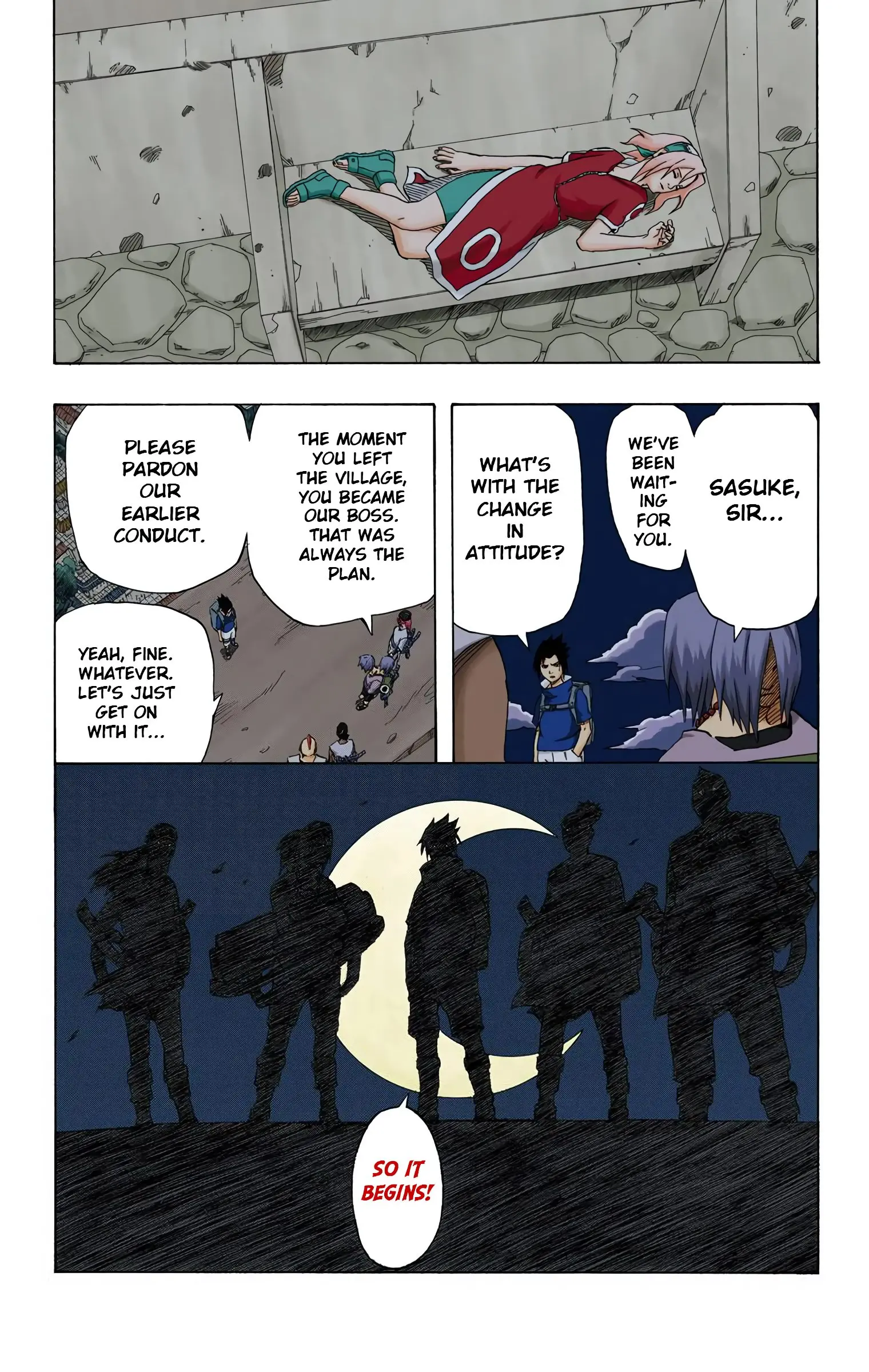 Naruto Colored Manga Online, chapter 181, page 23