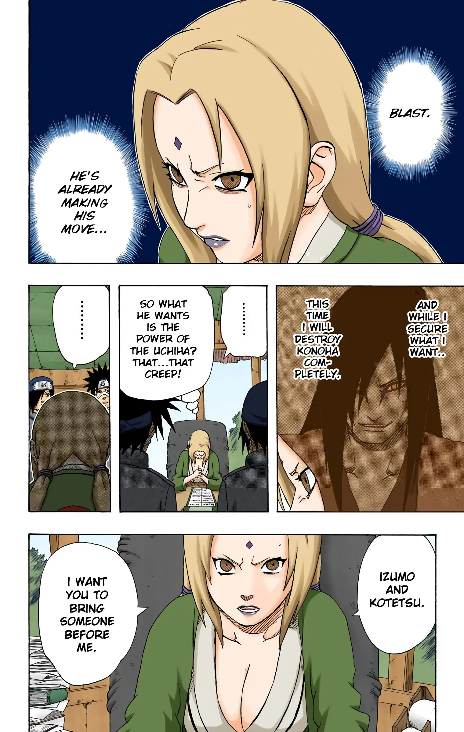 Naruto Colored Manga Online, chapter 182, page 6