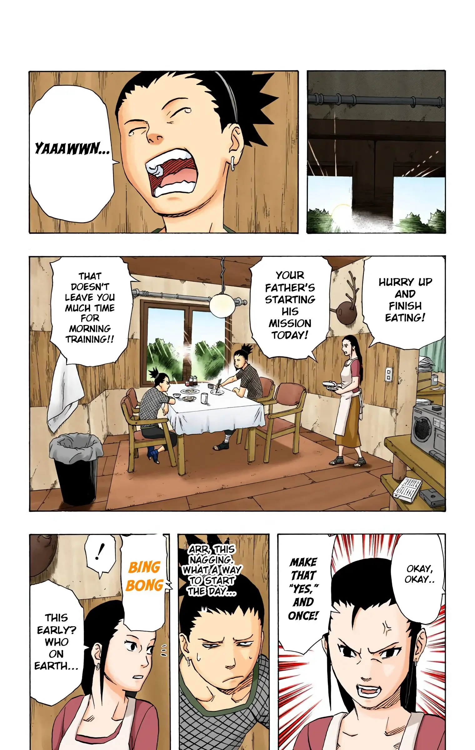 Naruto Colored Manga Online, chapter 182, page 7