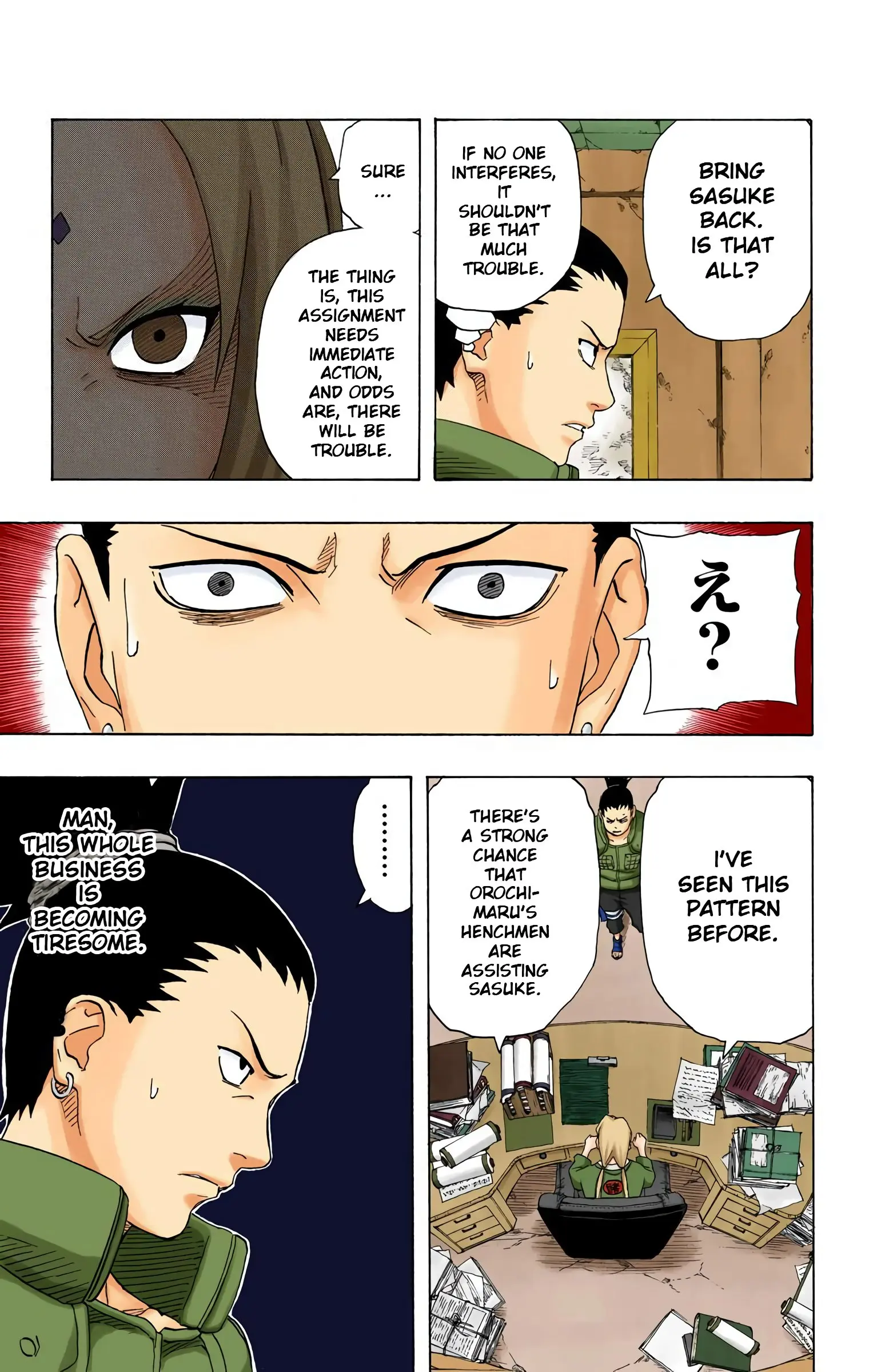 Naruto Colored Manga Online, chapter 182, page 11