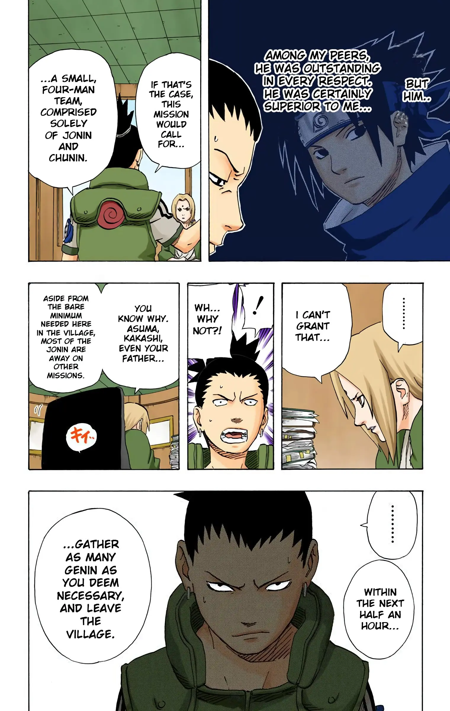 Naruto Colored Manga Online, chapter 182, page 12