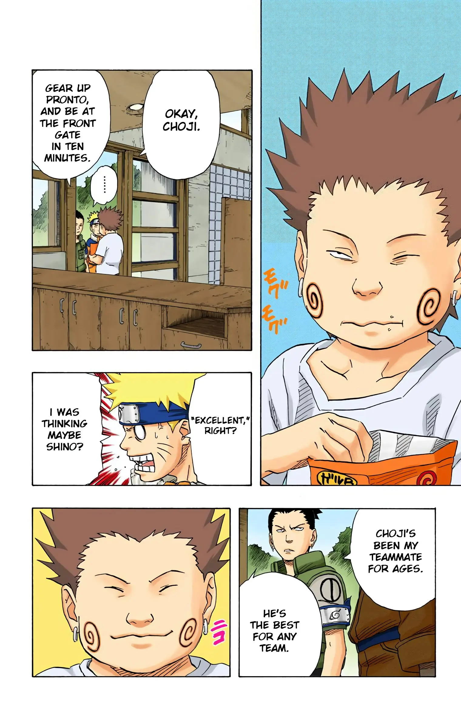 Naruto Colored Manga Online, chapter 182, page 16