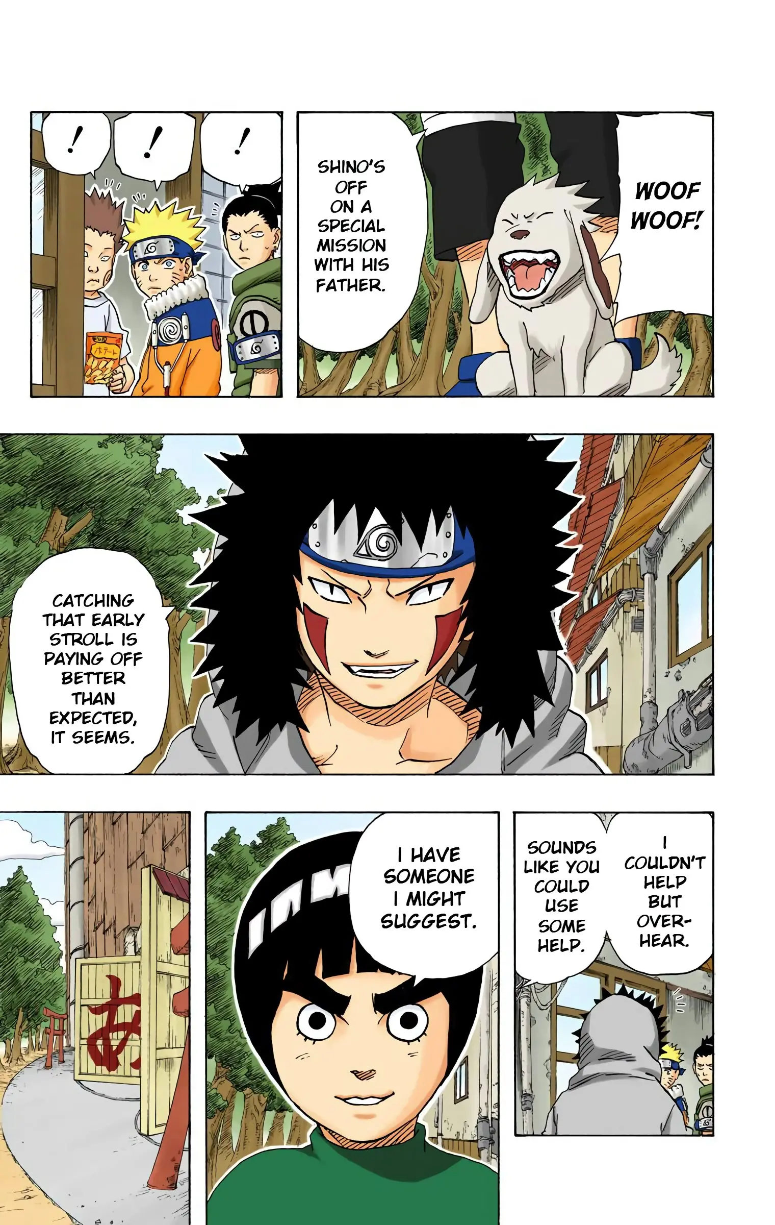 Naruto Colored Manga Online, chapter 182, page 17