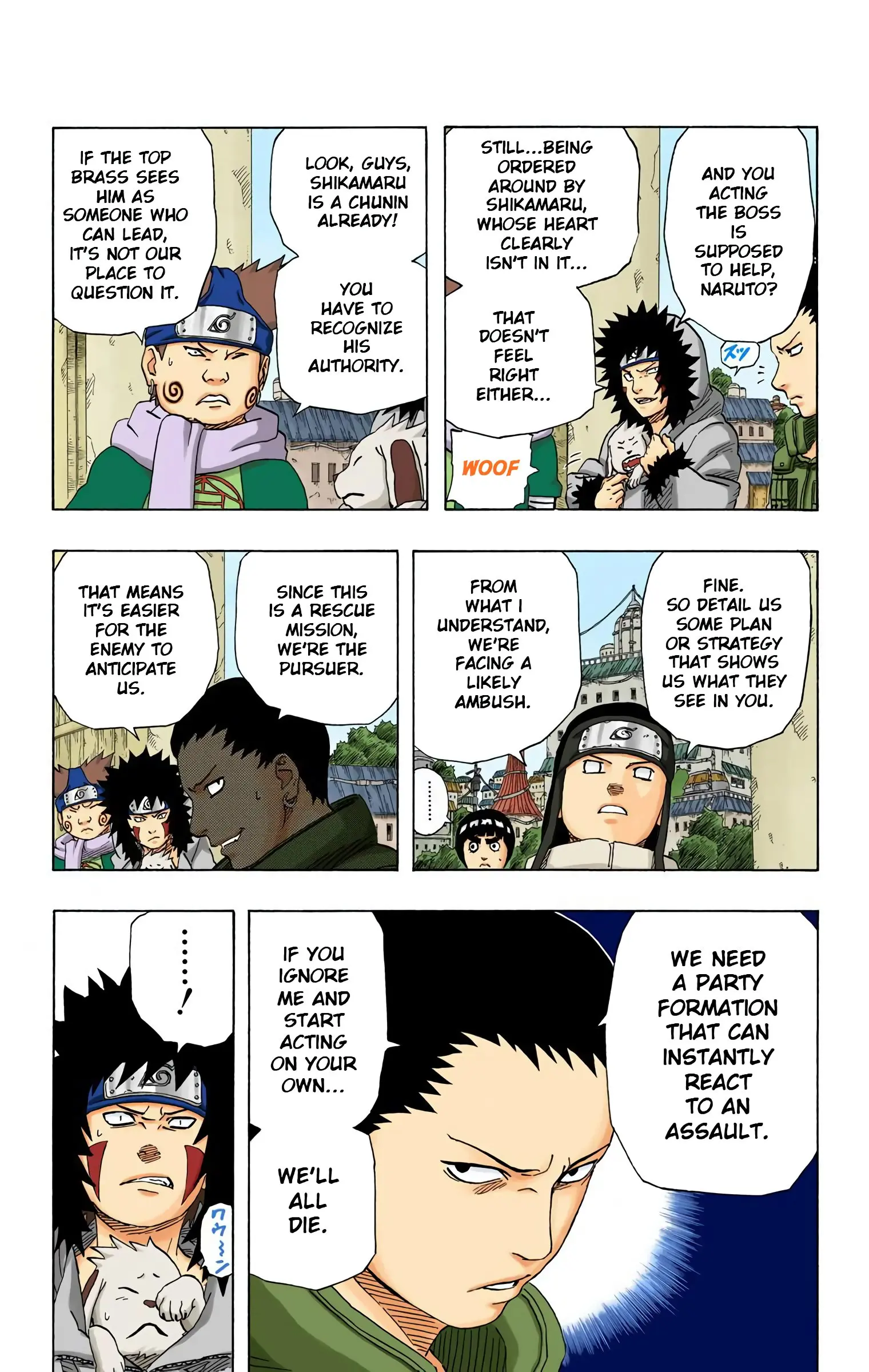 Naruto Colored Manga Online, chapter 183, page 3