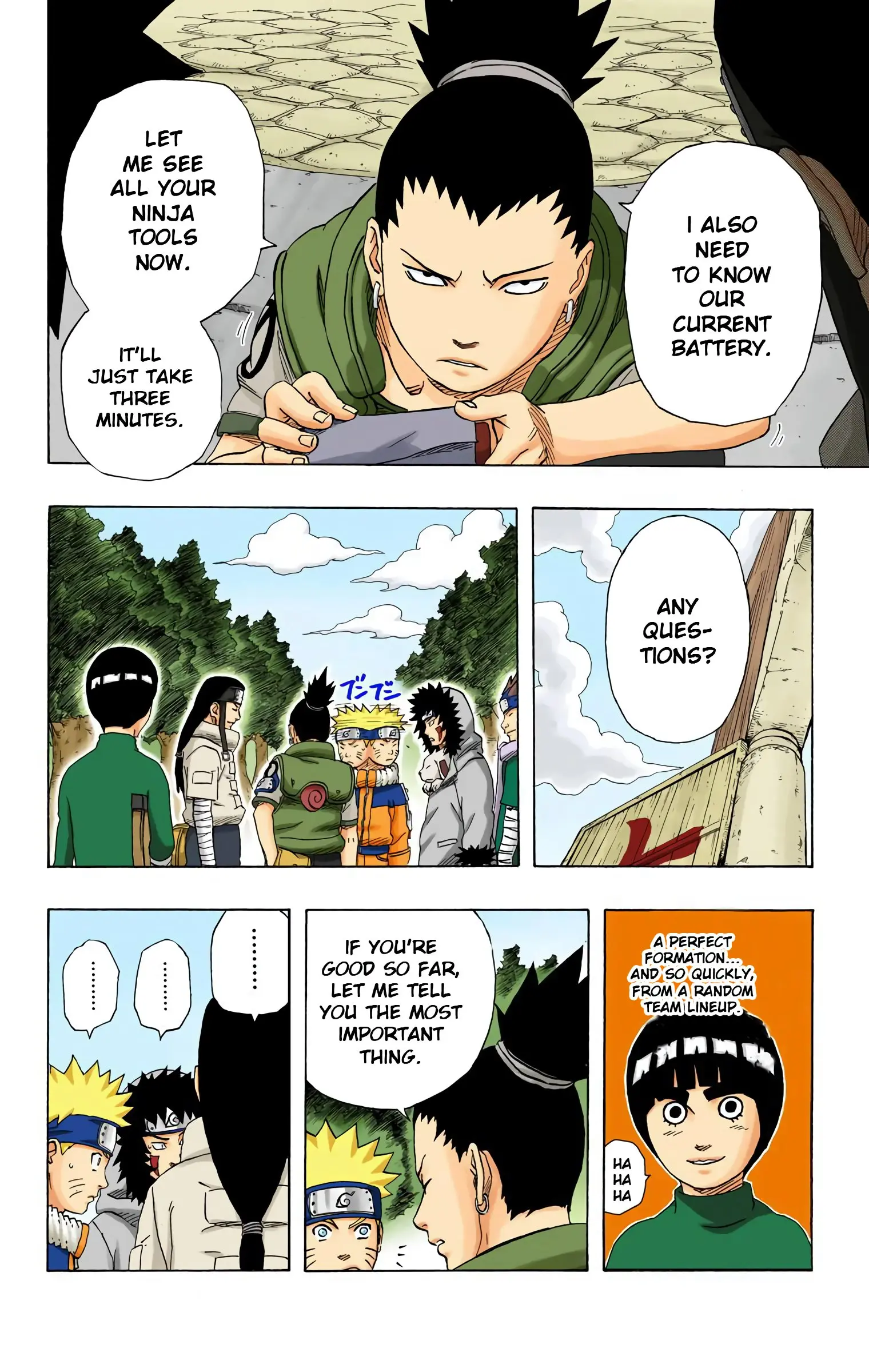 Naruto Colored Manga Online, chapter 183, page 6