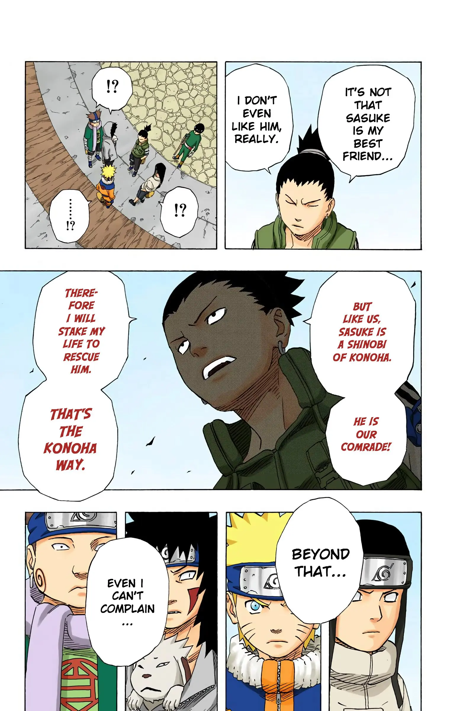 Naruto Colored Manga Online, chapter 183, page 7